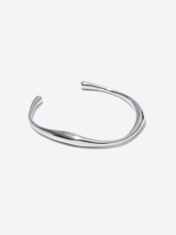 Gold Bangle Bracelet - Image 4