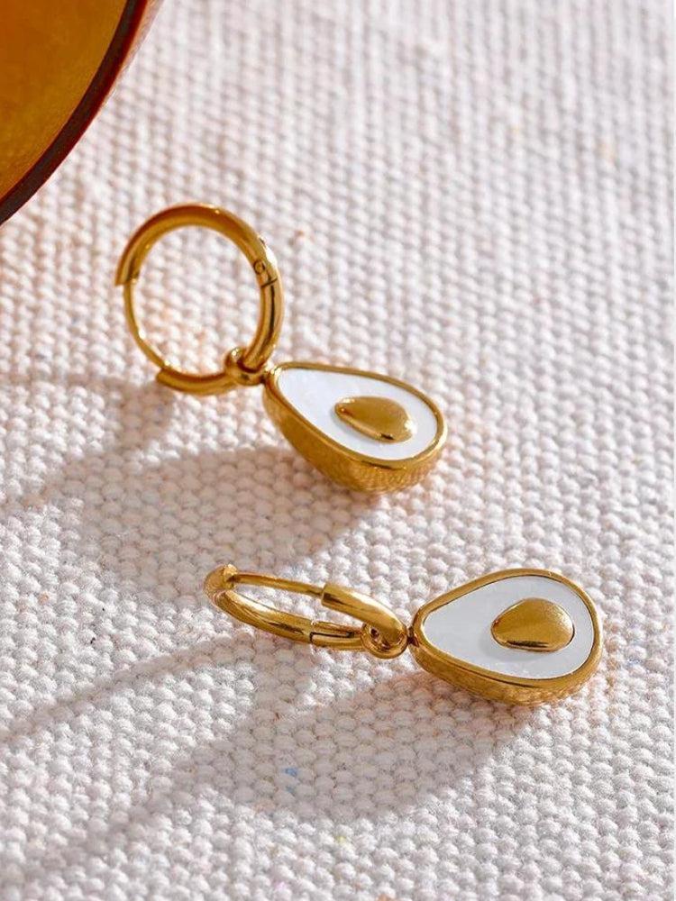 Gold Hoop Earrings - Image 4