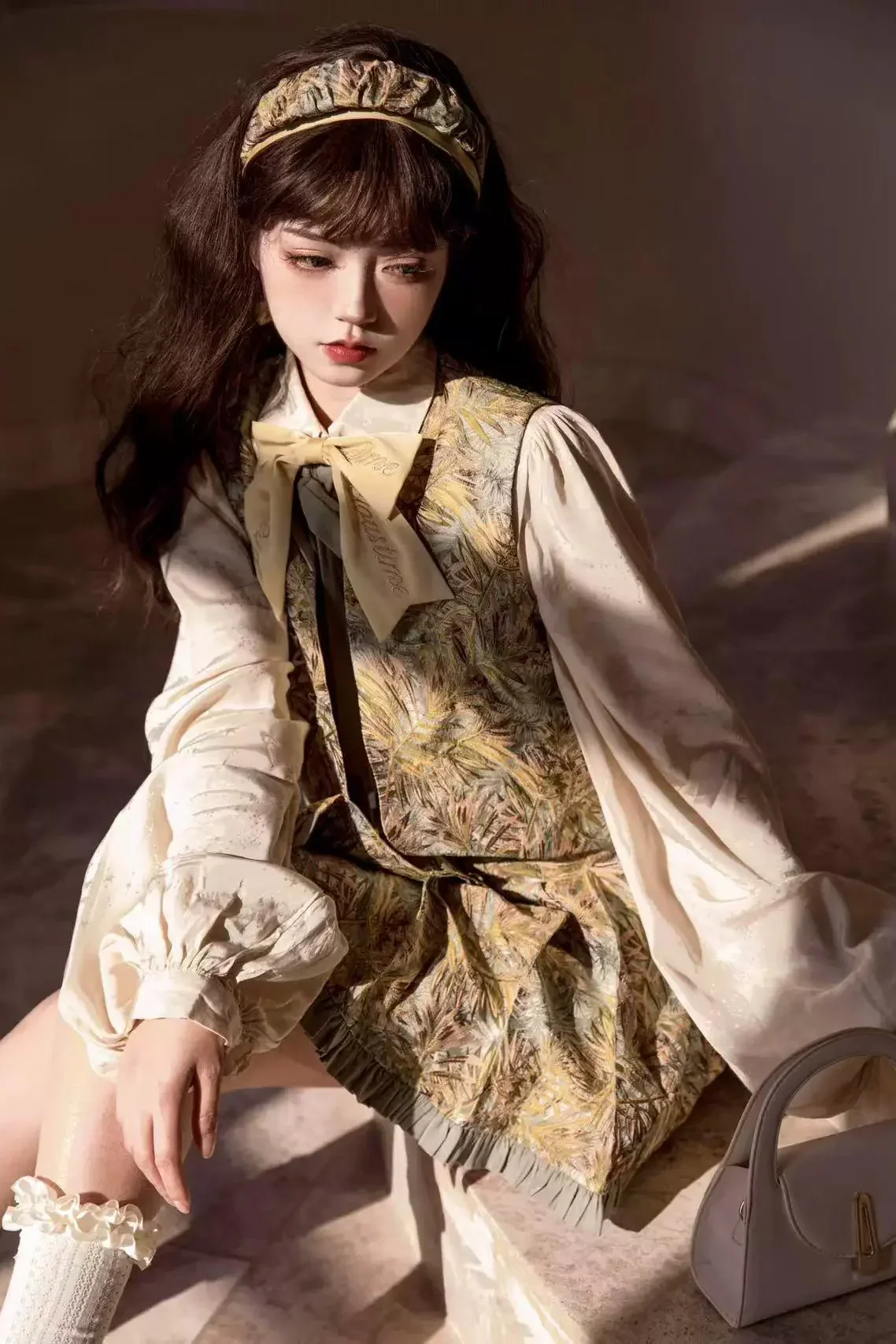 Golden Years Jacquard Dress - Image 19