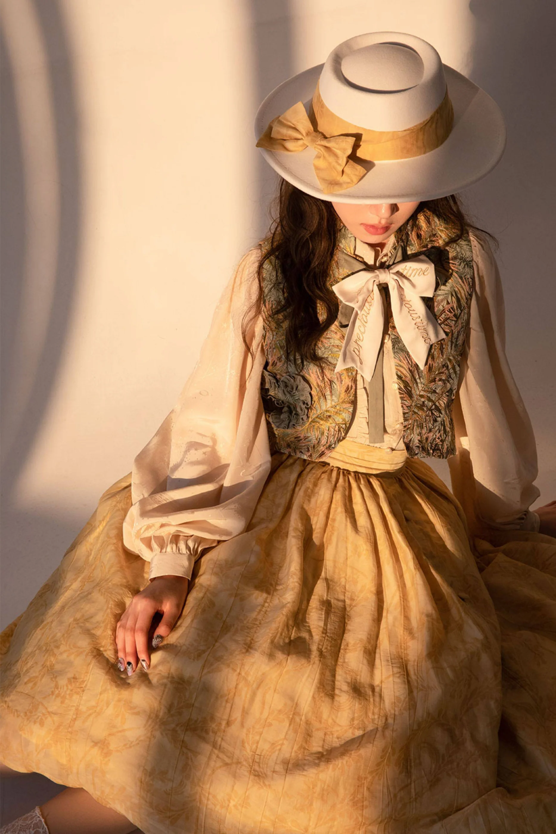 Golden Years Jacquard Dress - Image 23