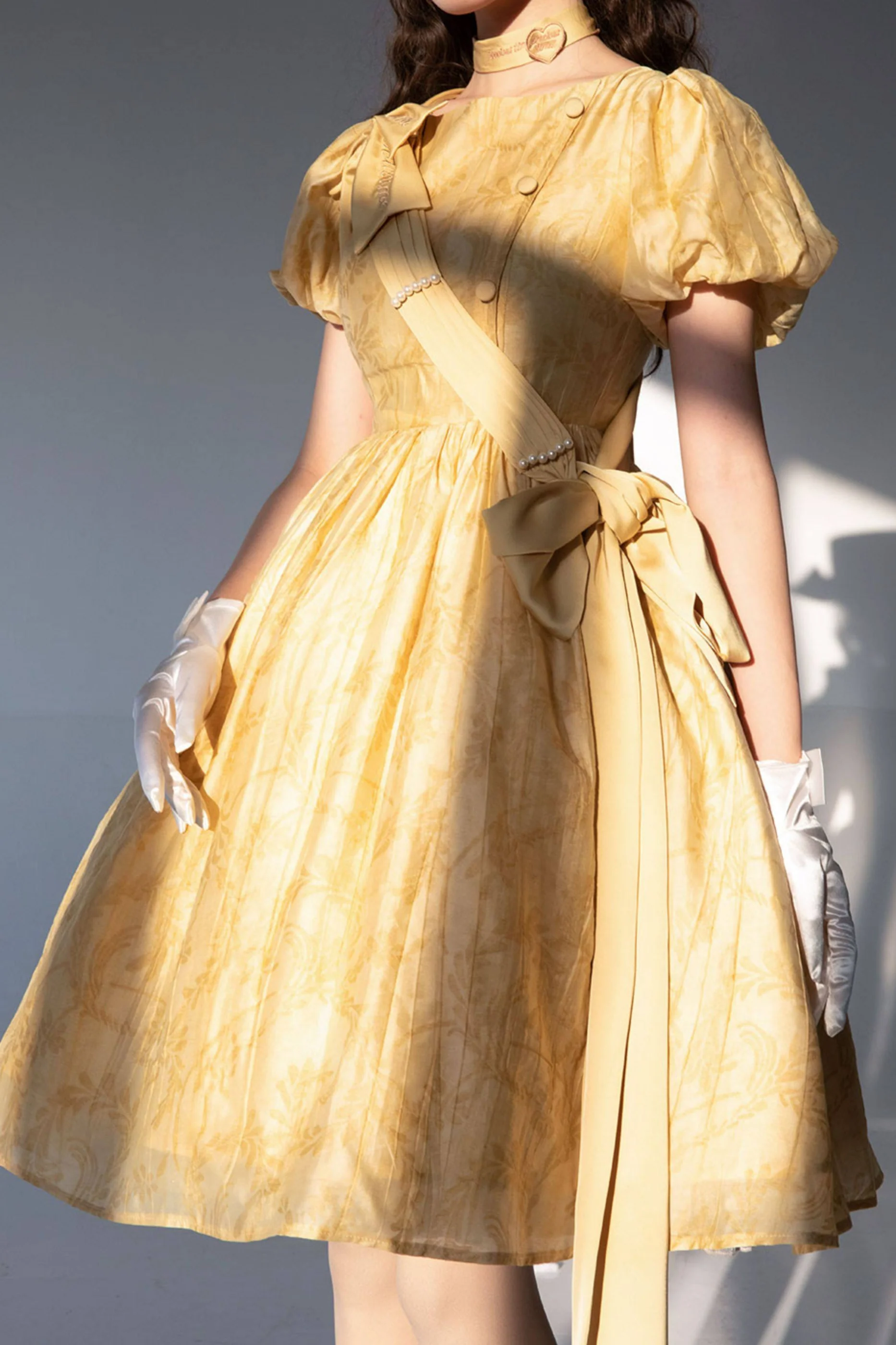 Golden Years Jacquard Dress - Image 24