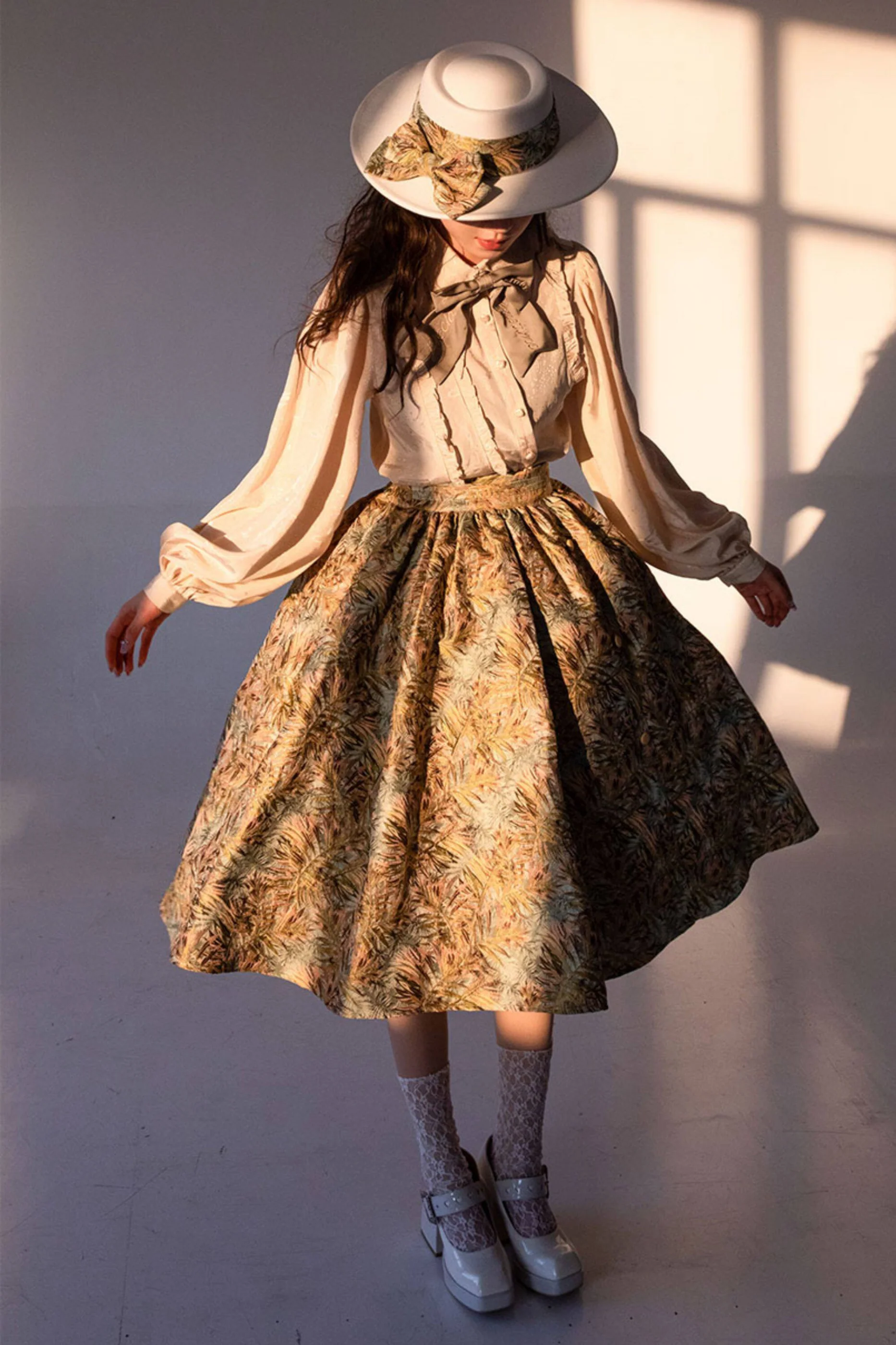 Golden Years Jacquard Dress - Image 29