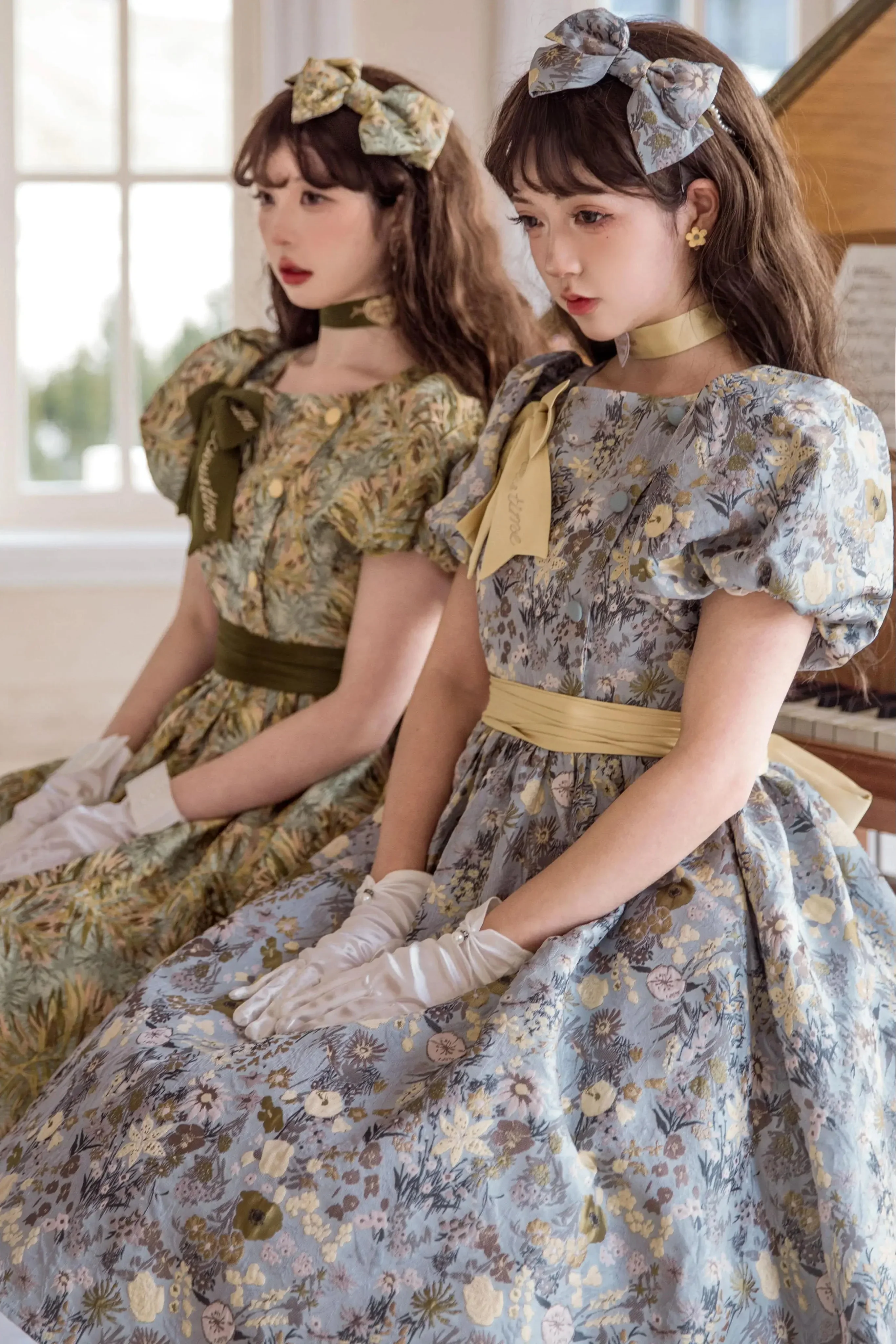 Golden Years Jacquard Dress - Image 20