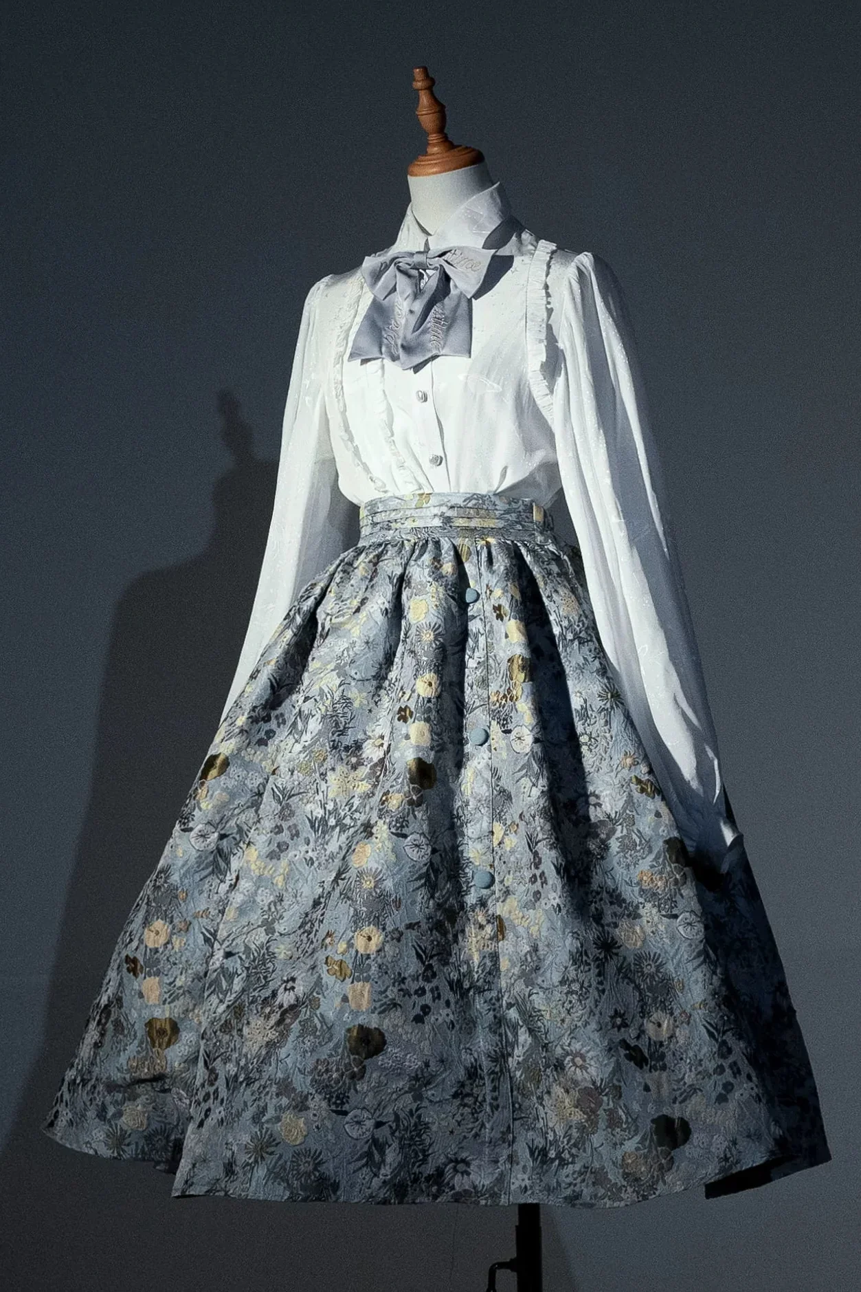 Golden Years Jacquard Dress - Image 9
