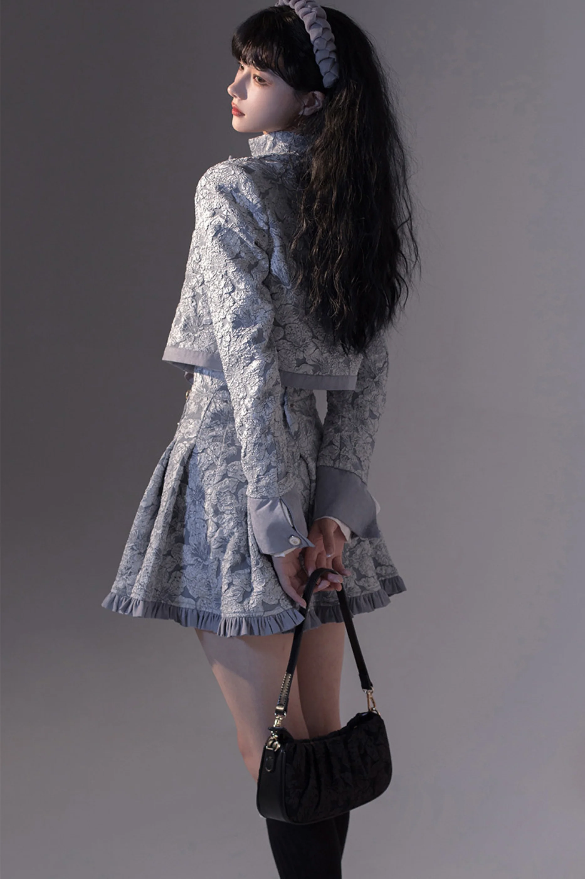 Golden Years Oil Painting Vest + Jacket + Skirt - Image 17