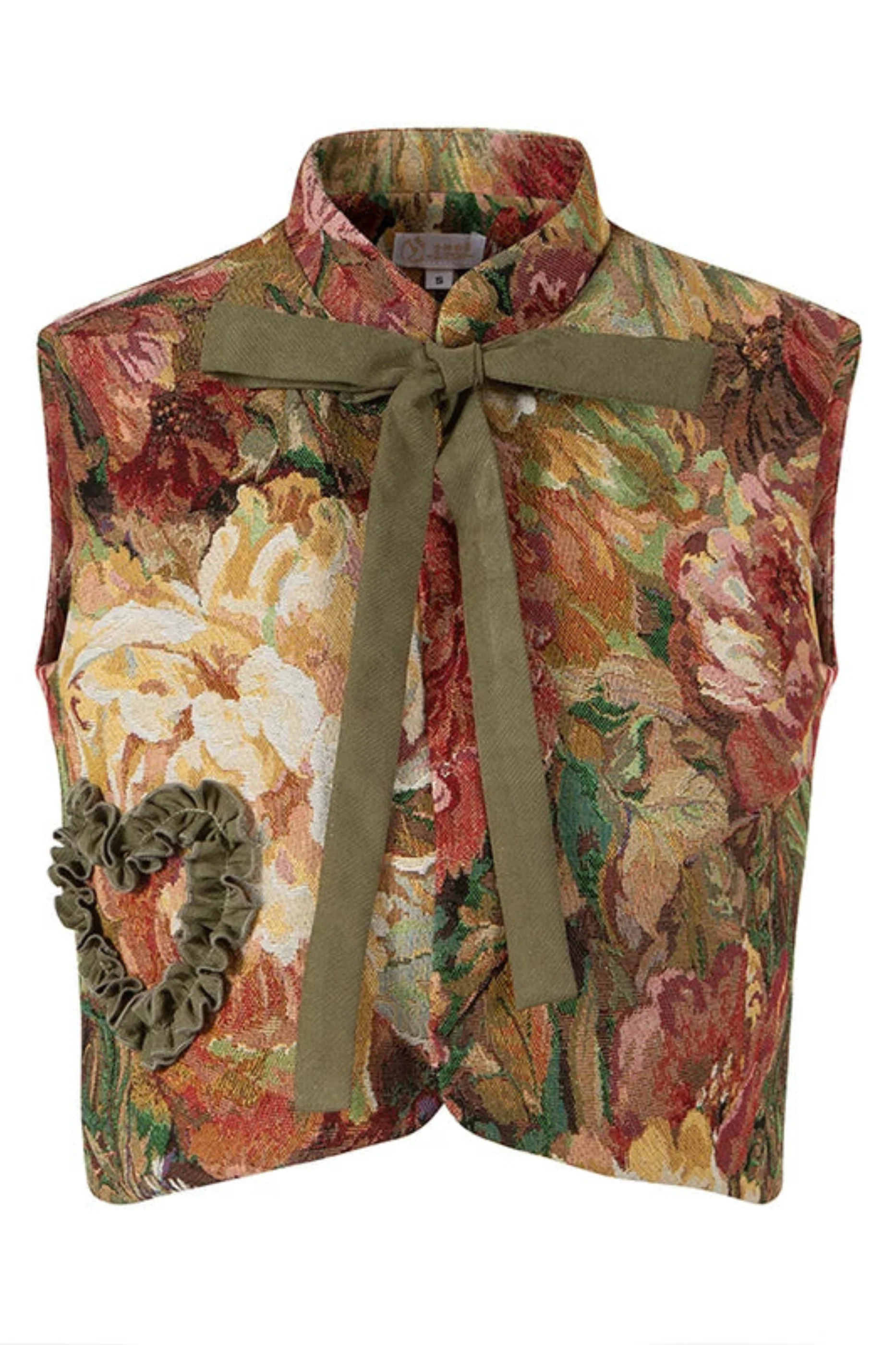 Golden Years Oil Painting Vest + Jacket + Skirt - Image 46