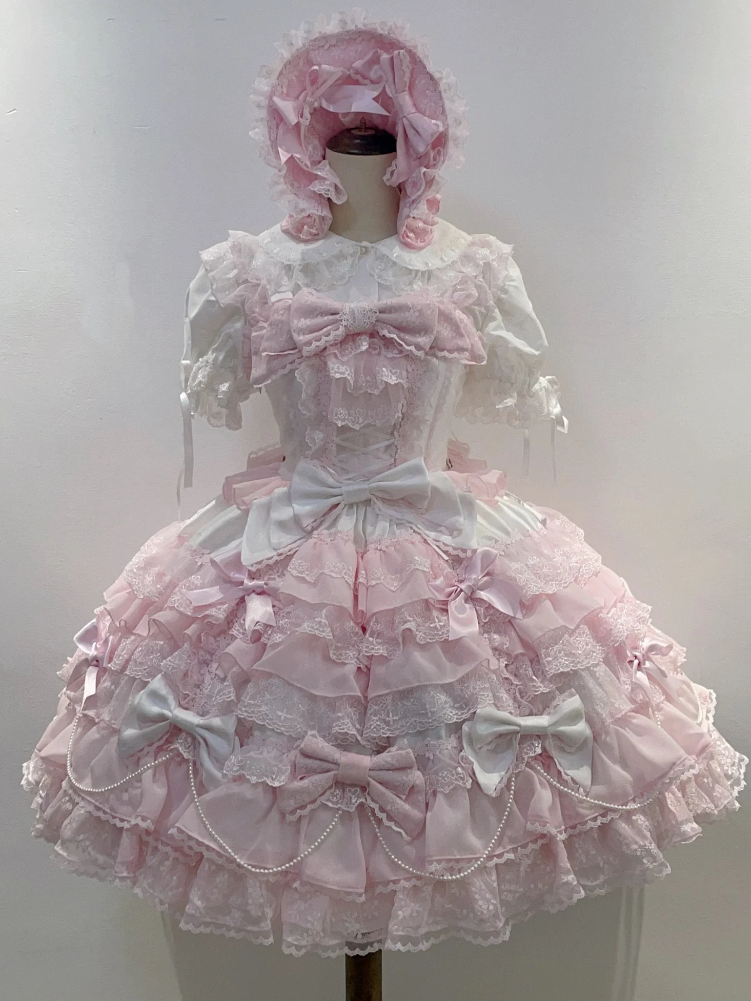 gorgeous princess ancient cocoa lolita dress - Image 2