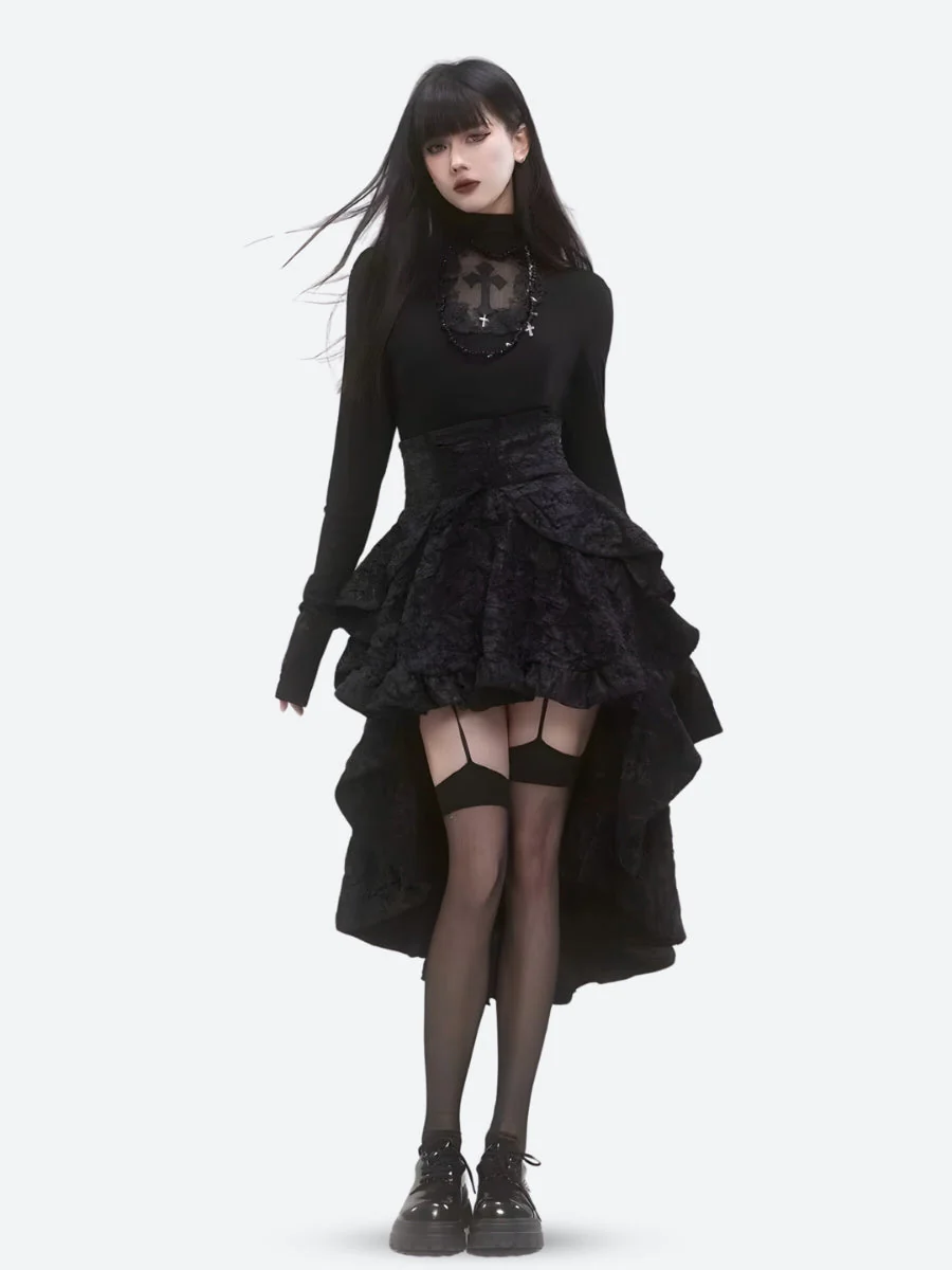 Goth Cross Top - Image 5