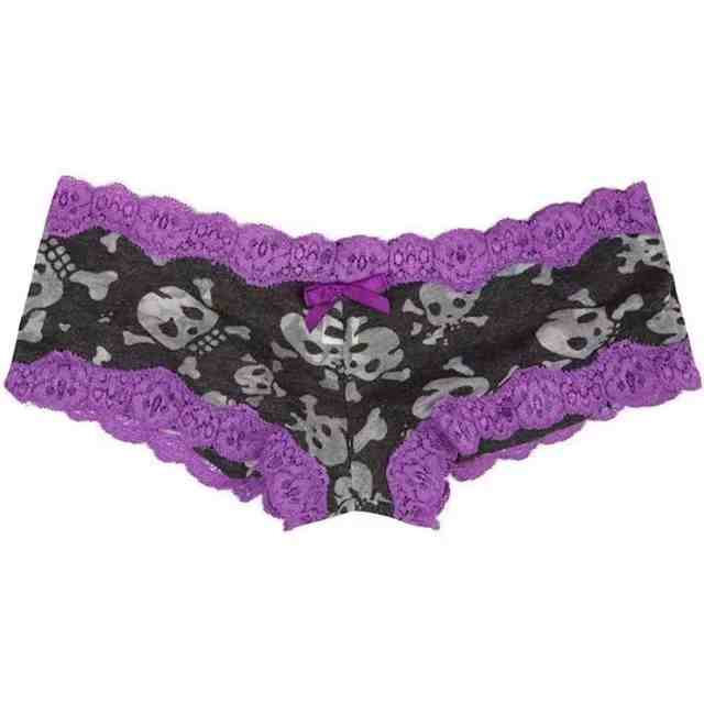 Goth Printed Slim Fit Panties - Image 5