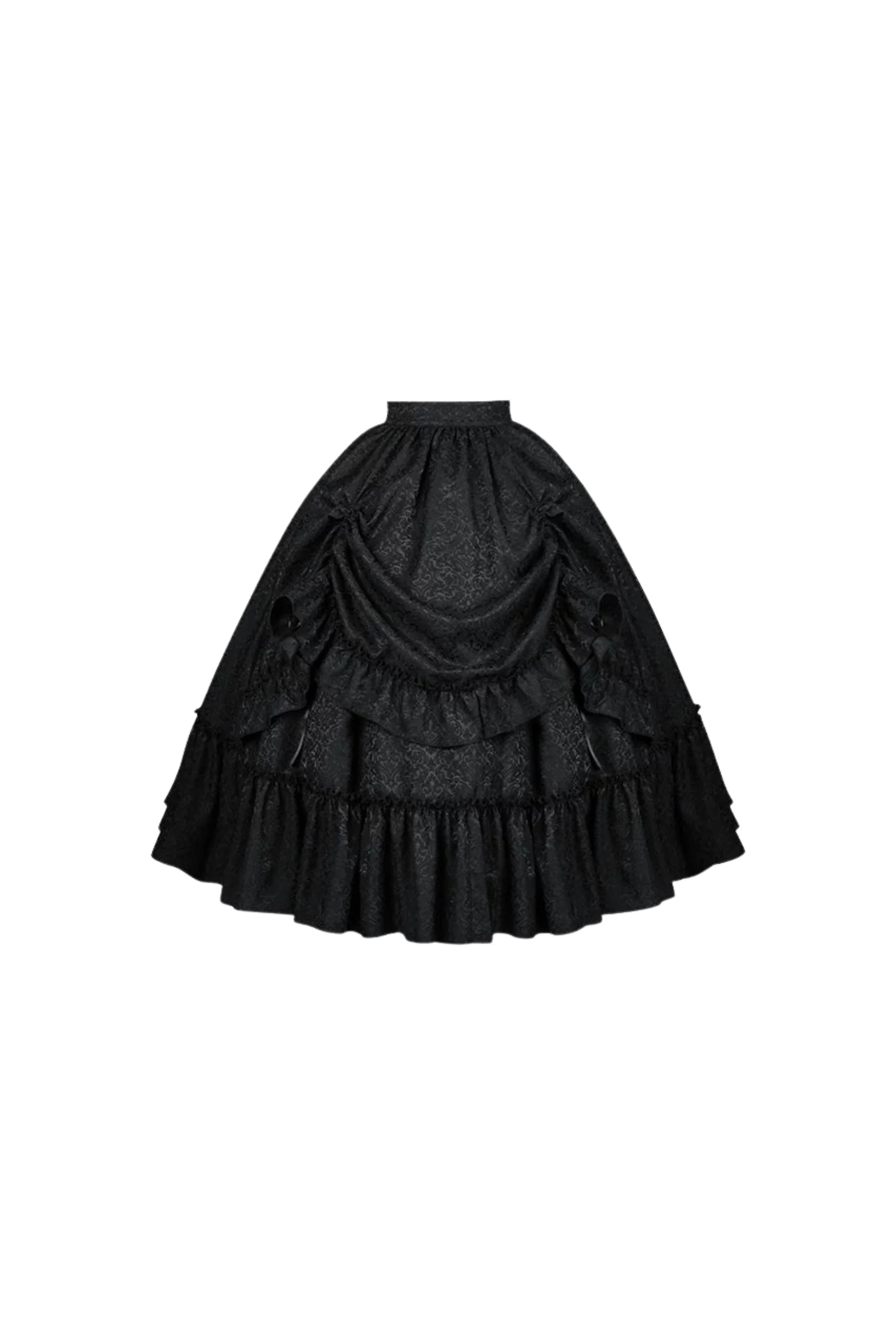 Gothic Corset Tops + Short Coat + Horse + Curtain + Skirt + Flower + Bonnet - Image 37