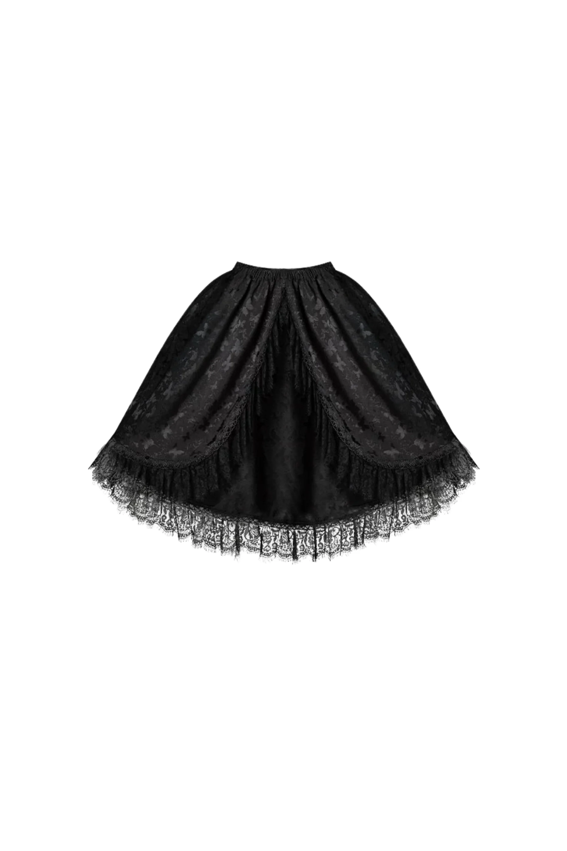 Gothic Corset Tops + Short Coat + Horse + Curtain + Skirt + Flower + Bonnet - Image 38
