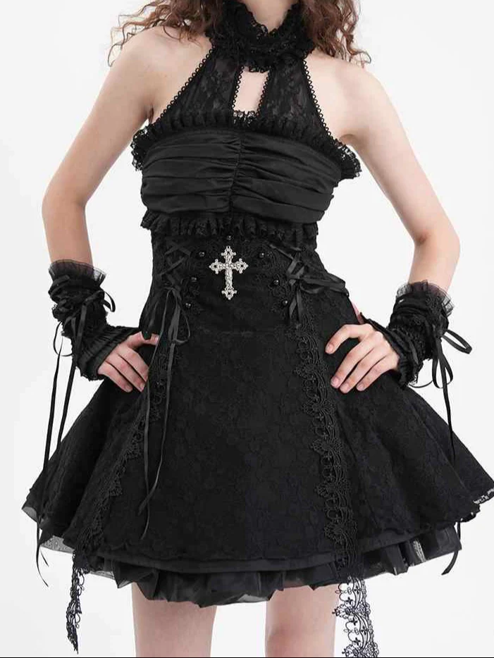 Gothic Lolita Strap Corset Dress - Image 2