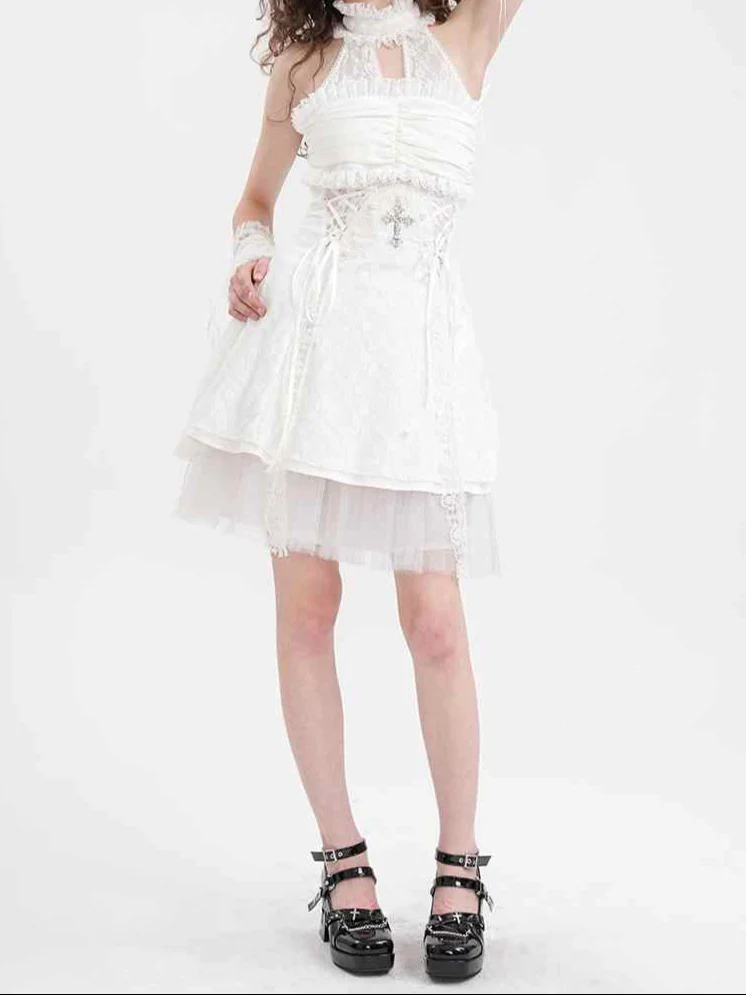 Gothic Lolita Strap Corset Dress - Image 3