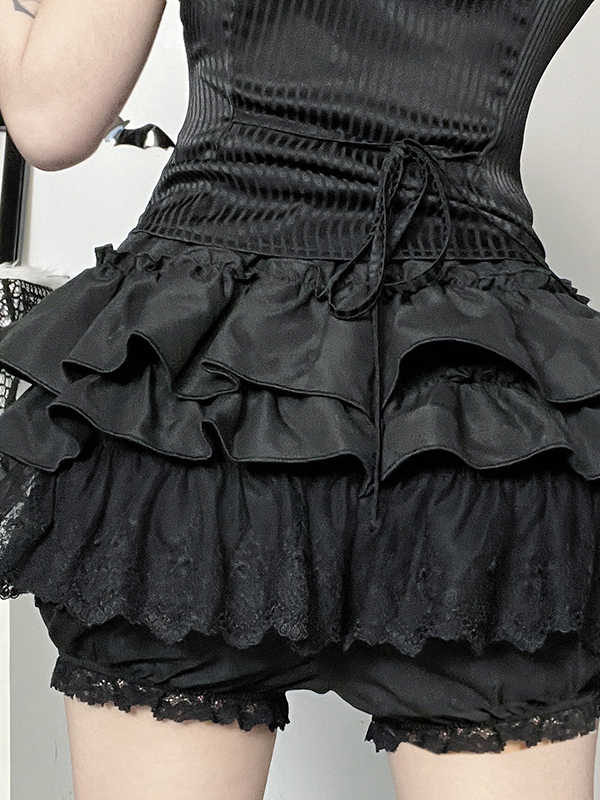 Gothic Puffy Sleeves Shirt - Image 4