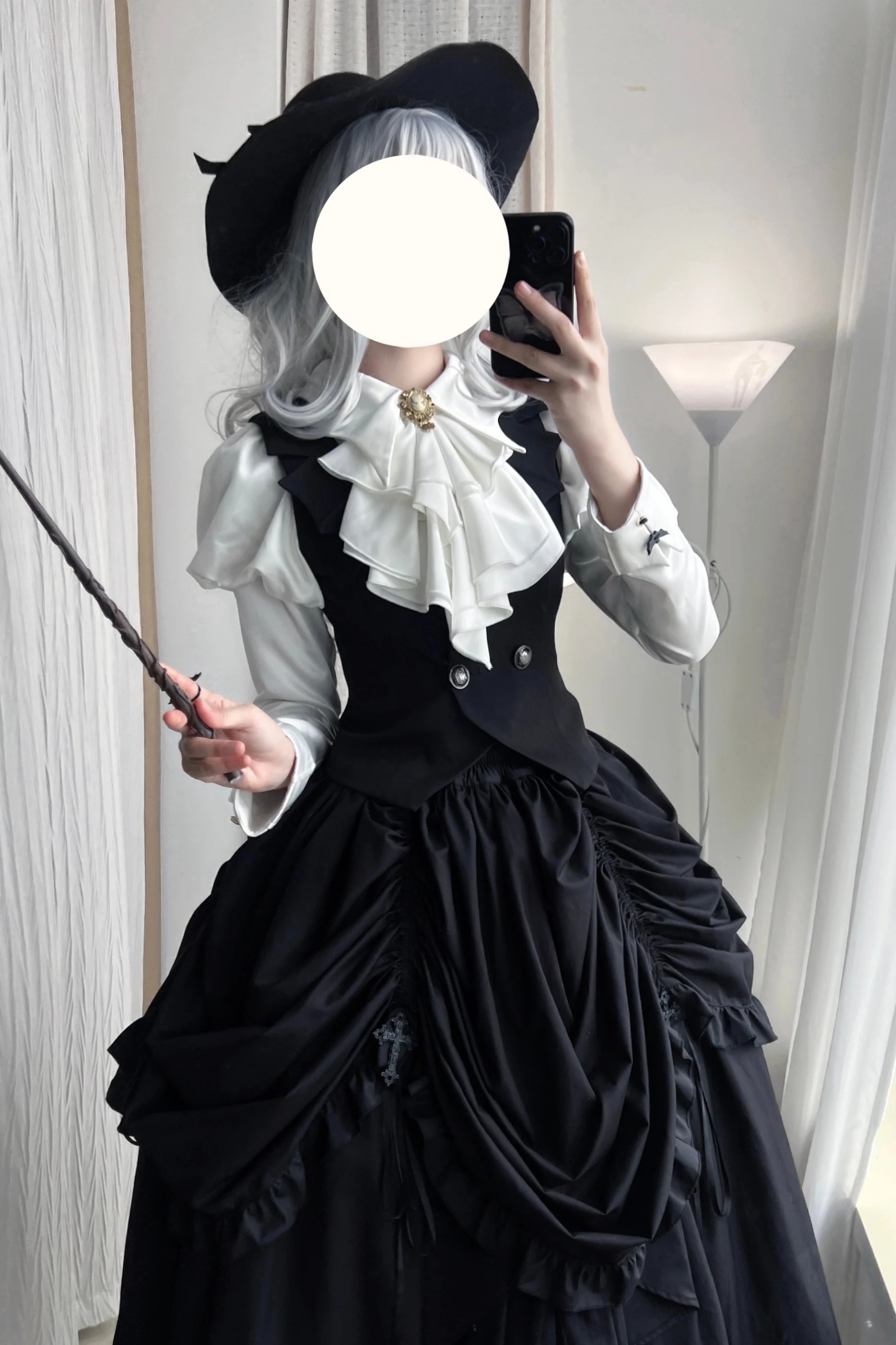 Gothic Wool Coat Suit - Image 10