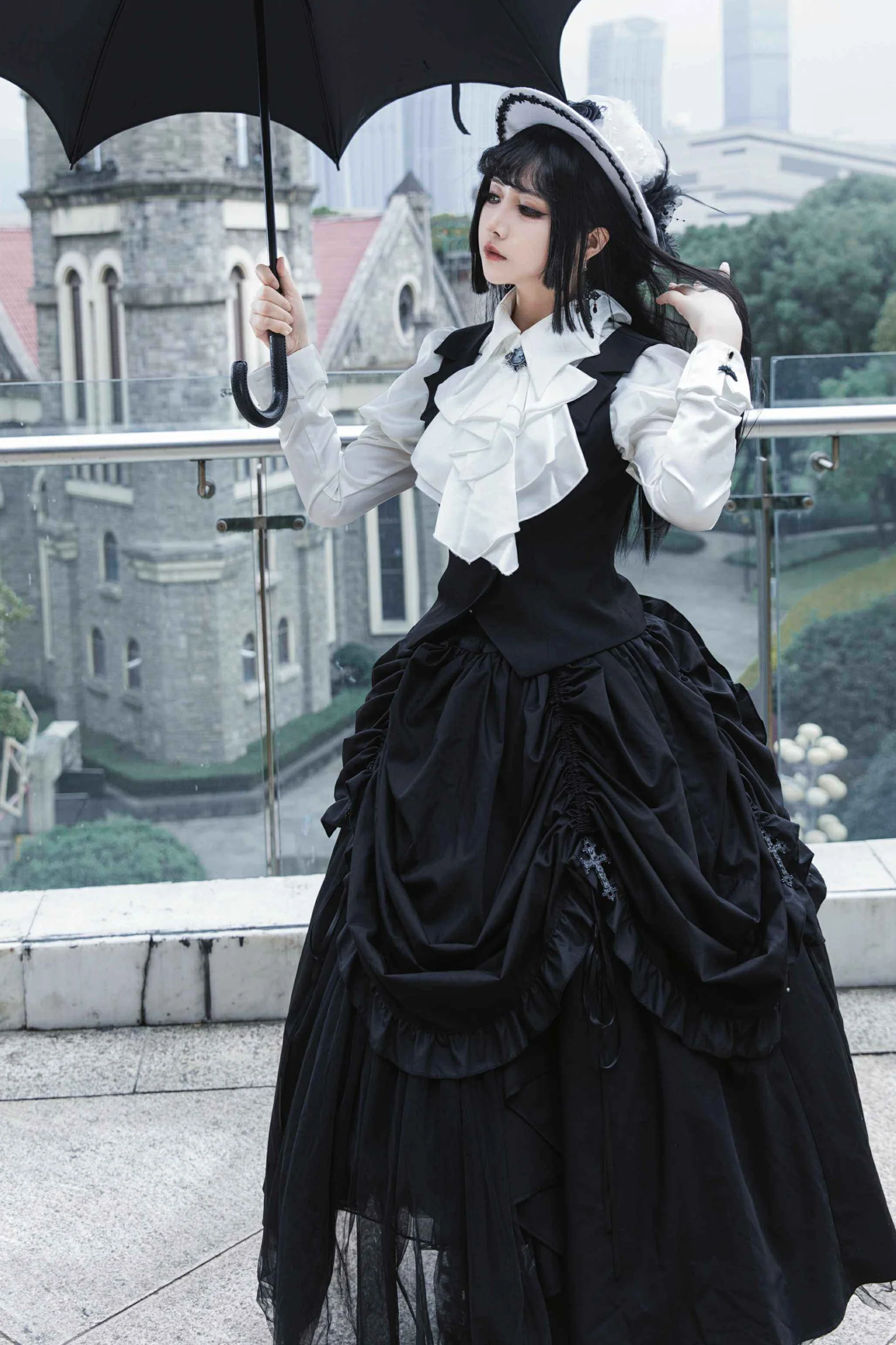 Gothic Wool Coat Suit - Image 20