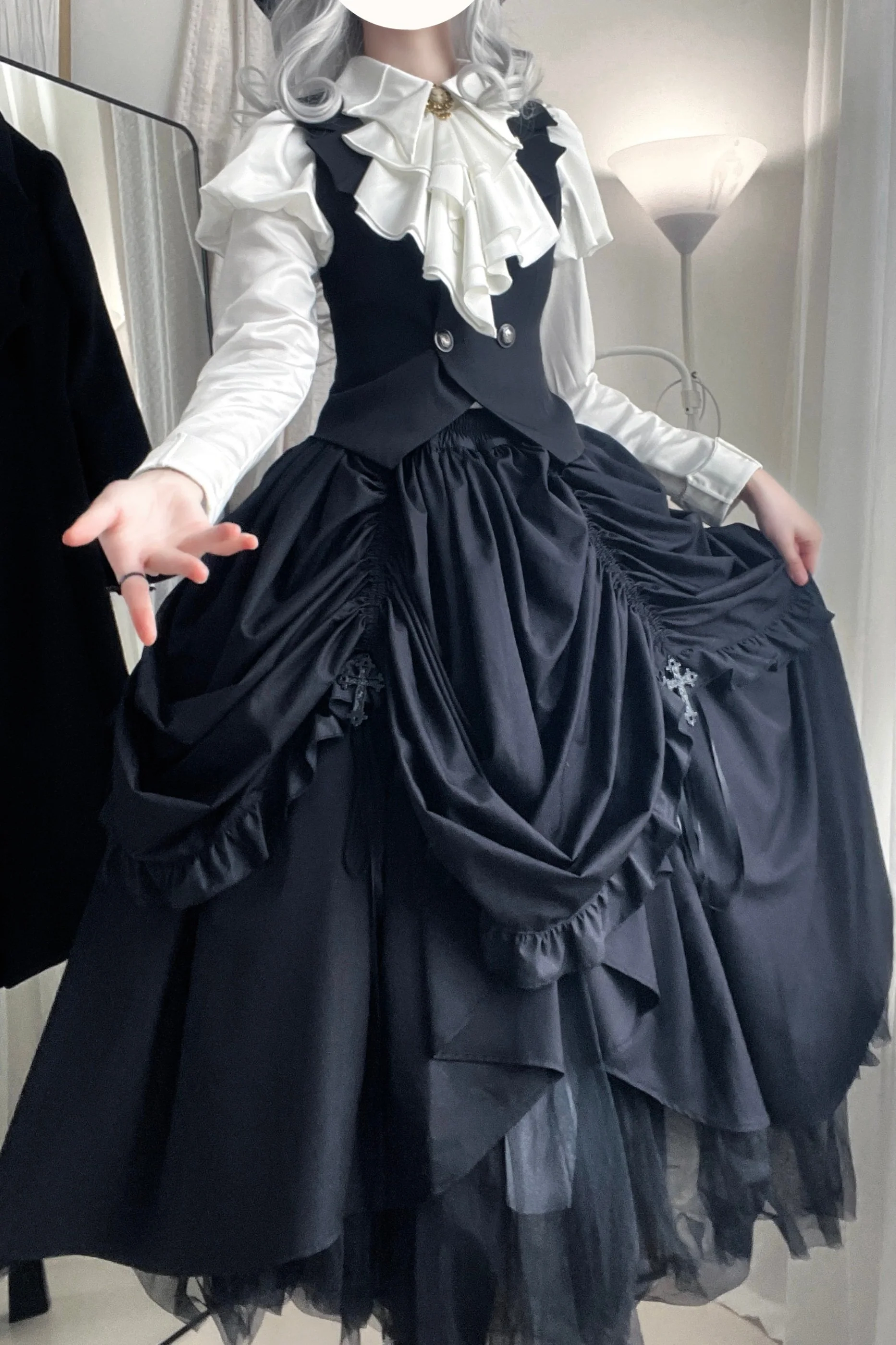 Gothic Wool Coat Suit - Image 23