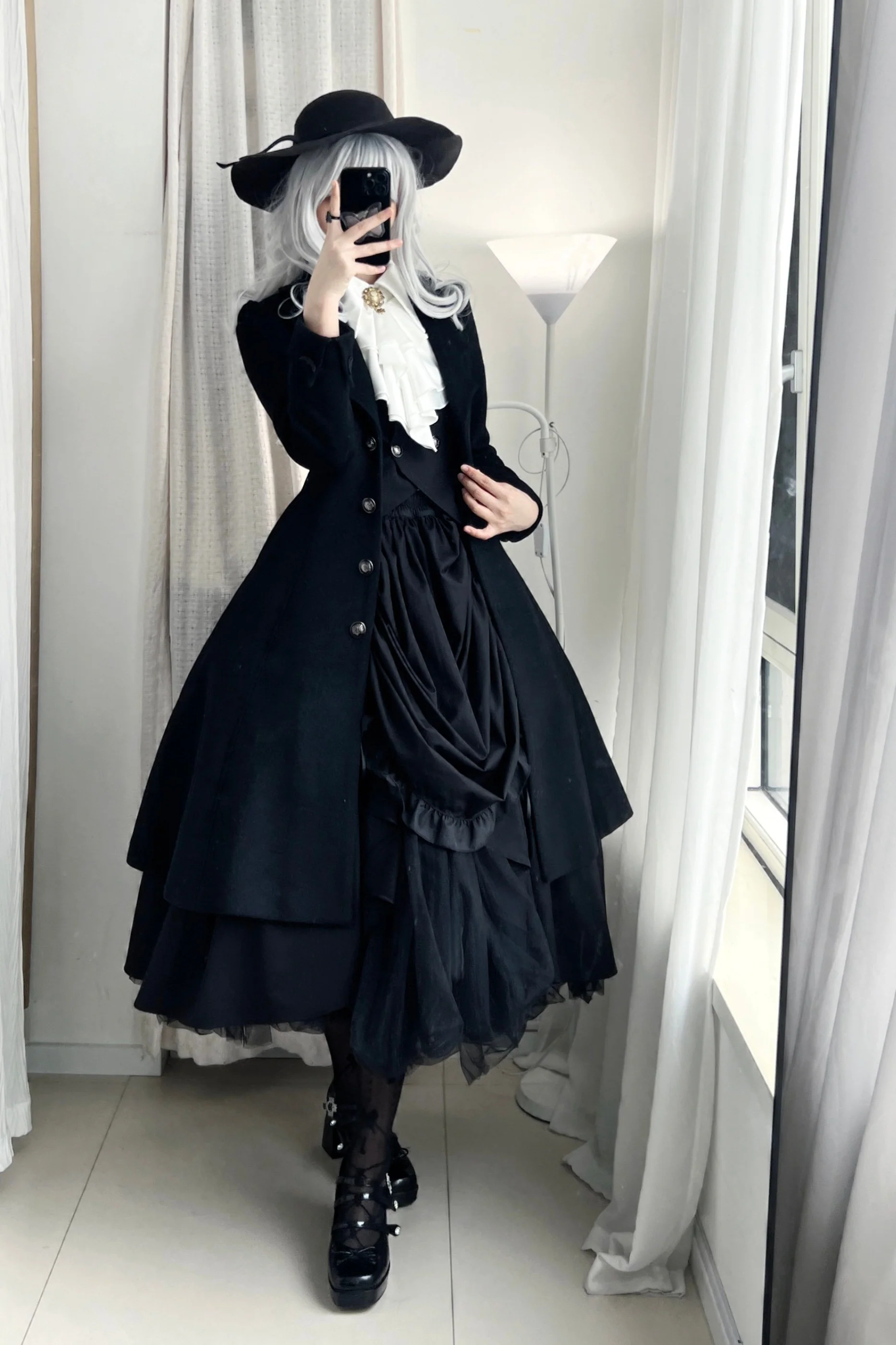 Gothic Wool Coat Suit - Image 7
