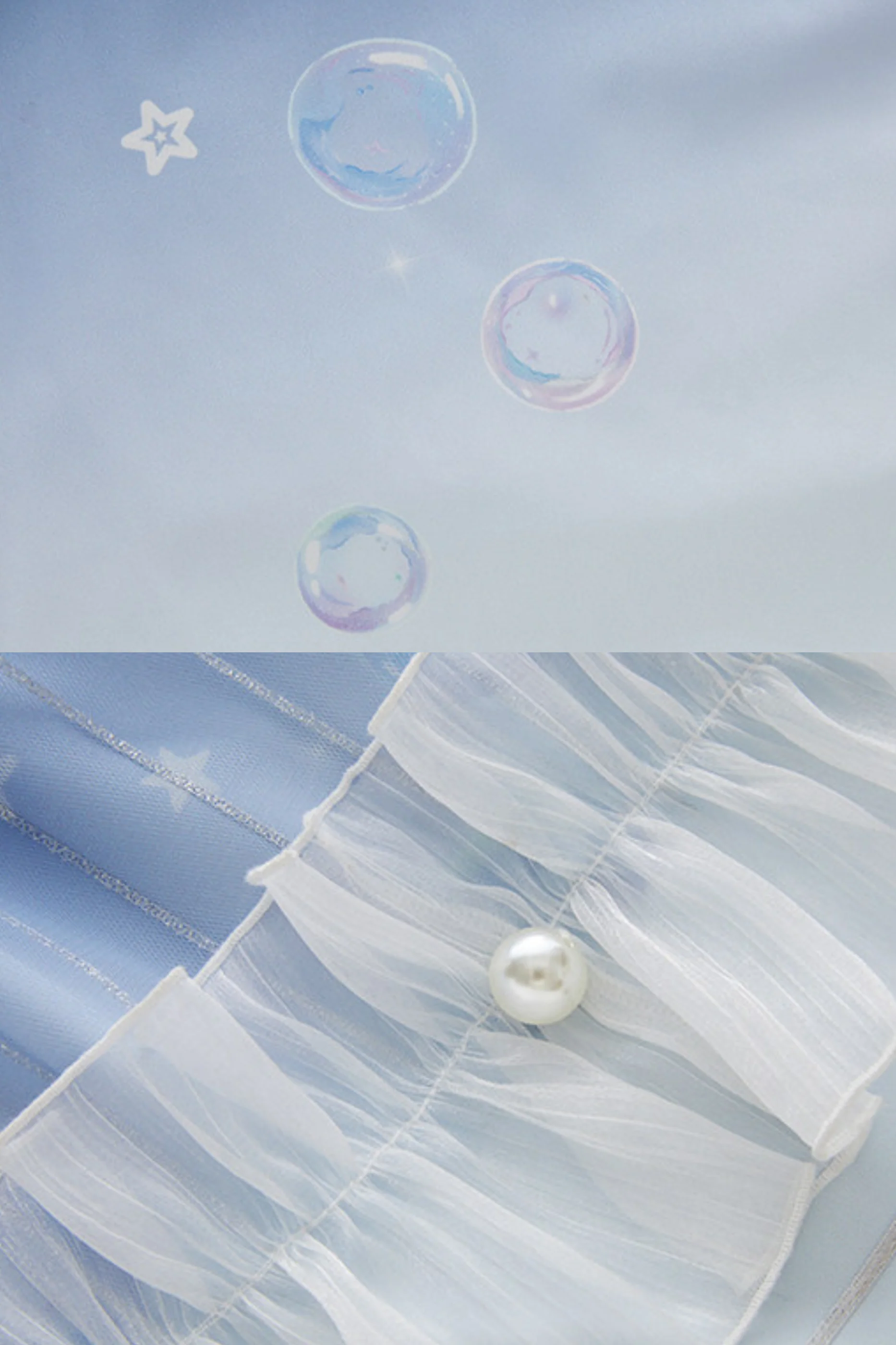 【Reservation Deadline February 28】Gradient Bubble Dress + Bunny Ear Pin + Sleeves + Hat - Image 22