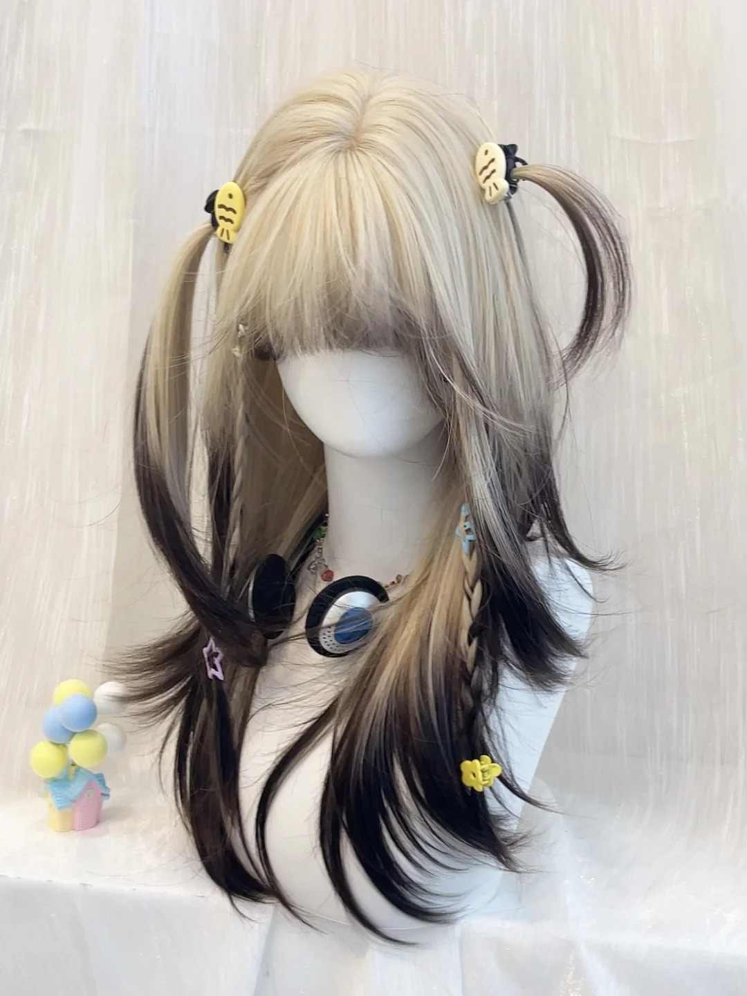 Gradient Long Straight Wig - Image 4