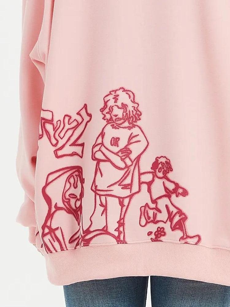 Graphic Printed Hoodie - Image 6