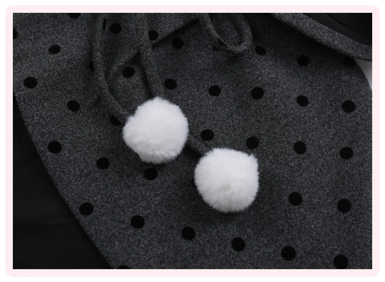 Gray cat doll bow tie suspender skirt - Image 8