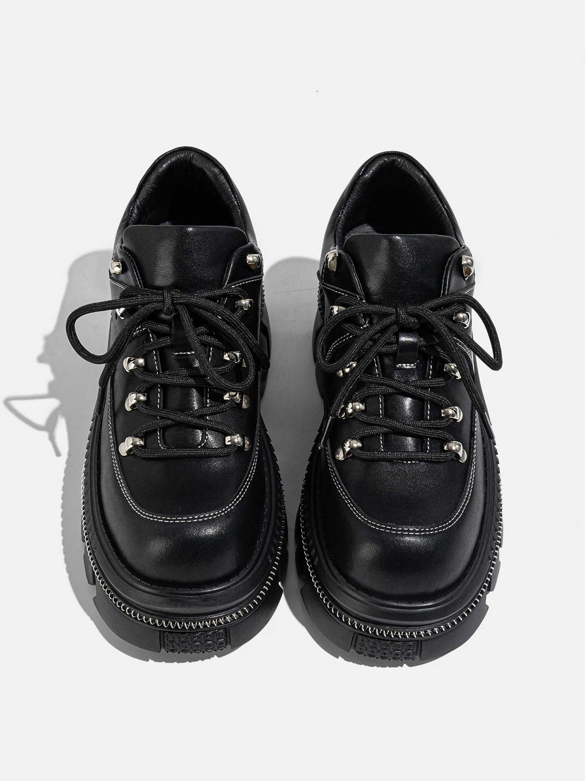 Grunge Punk Metal Platform Gothic Shoes - Image 2