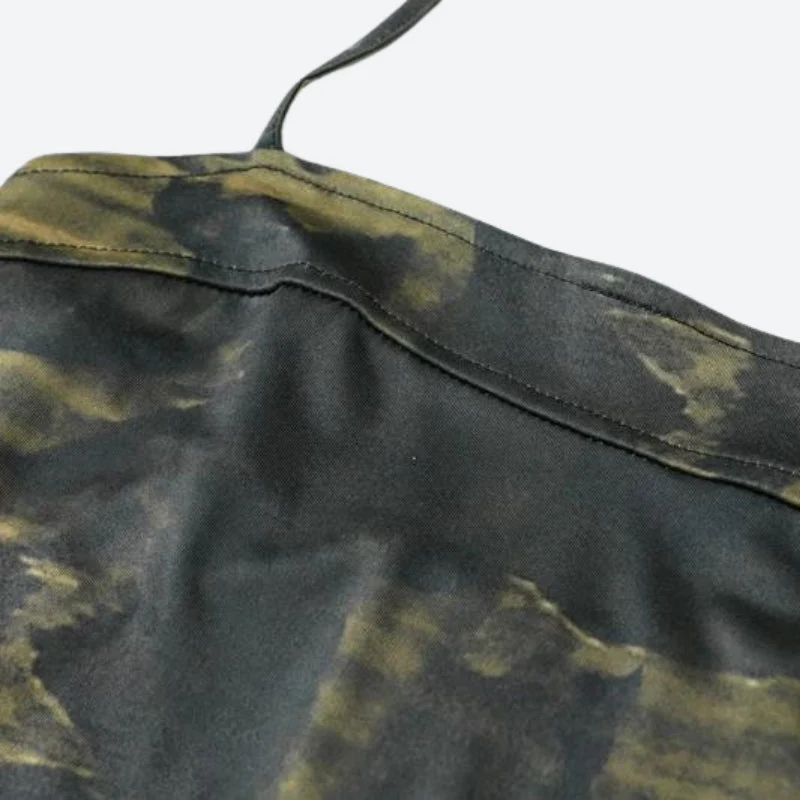 Grunge Snake Lace Up Top - Image 3