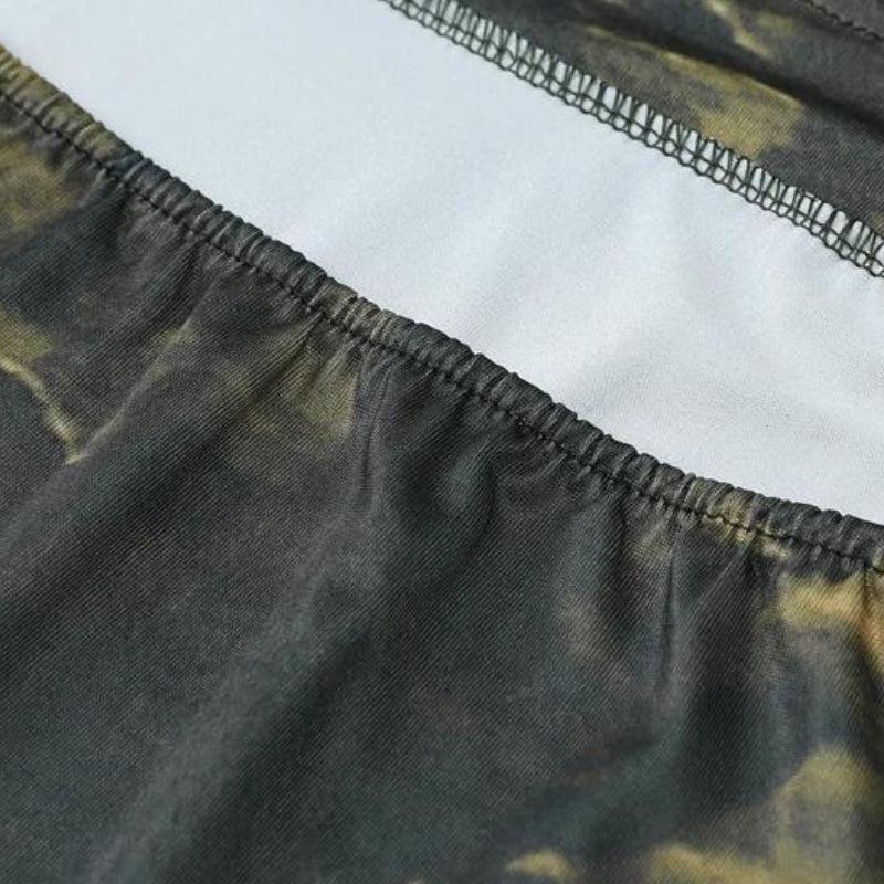 Grunge Snake Lace Up Top - Image 5
