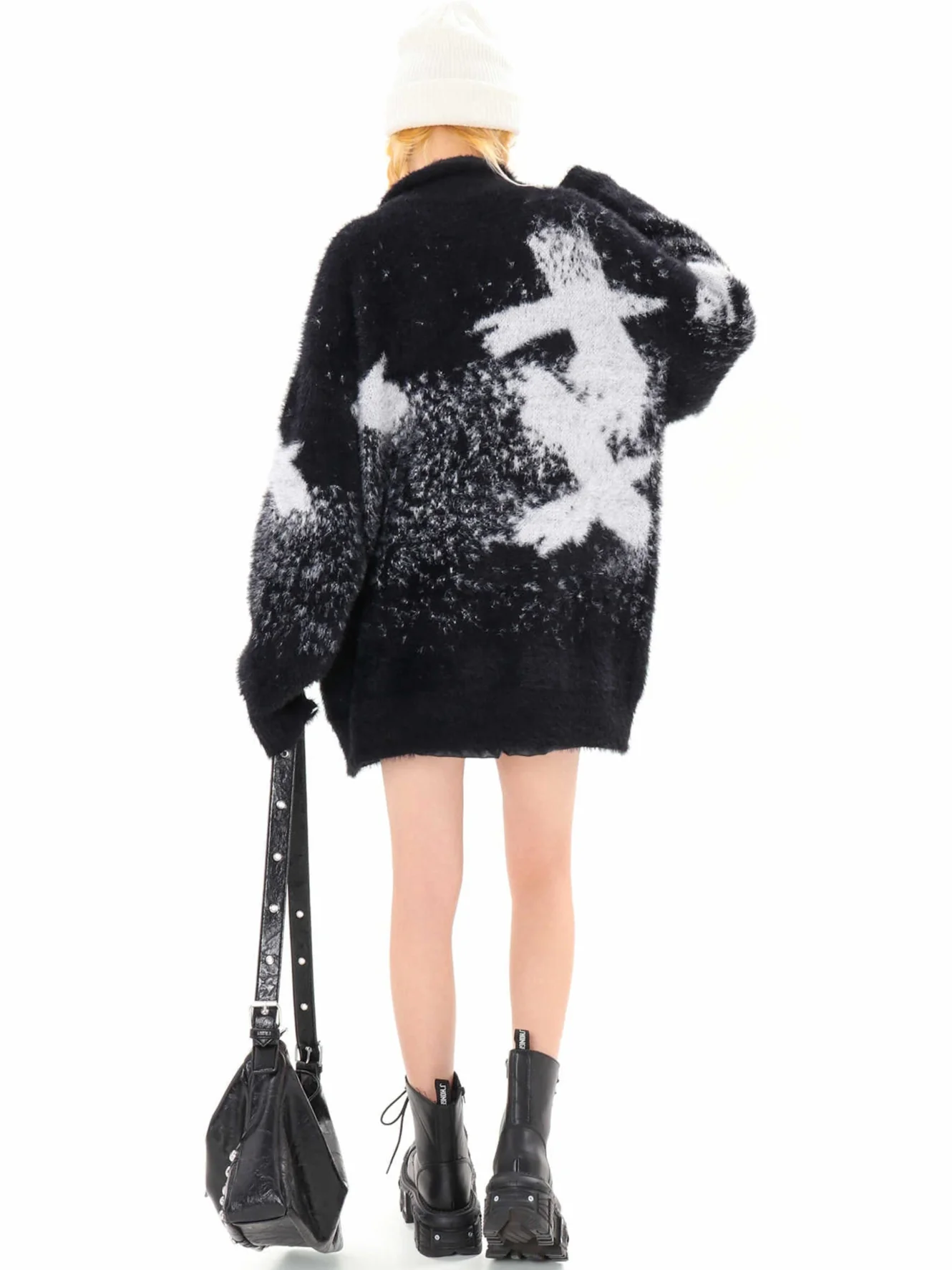 Grunge Street Birds Waxy Sweaters - Image 5