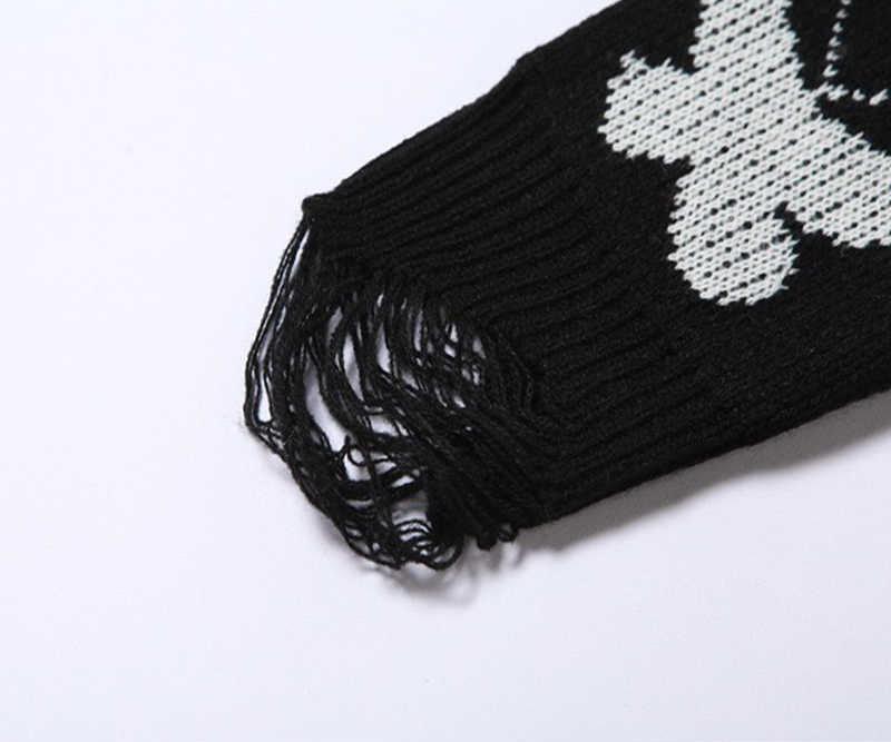 Grunge Street Butterfly Sweater - Image 4