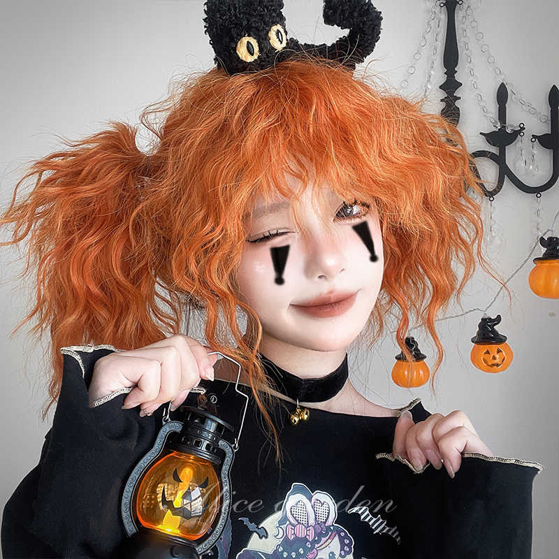 Halloween Pumpkin Wig - Image 2
