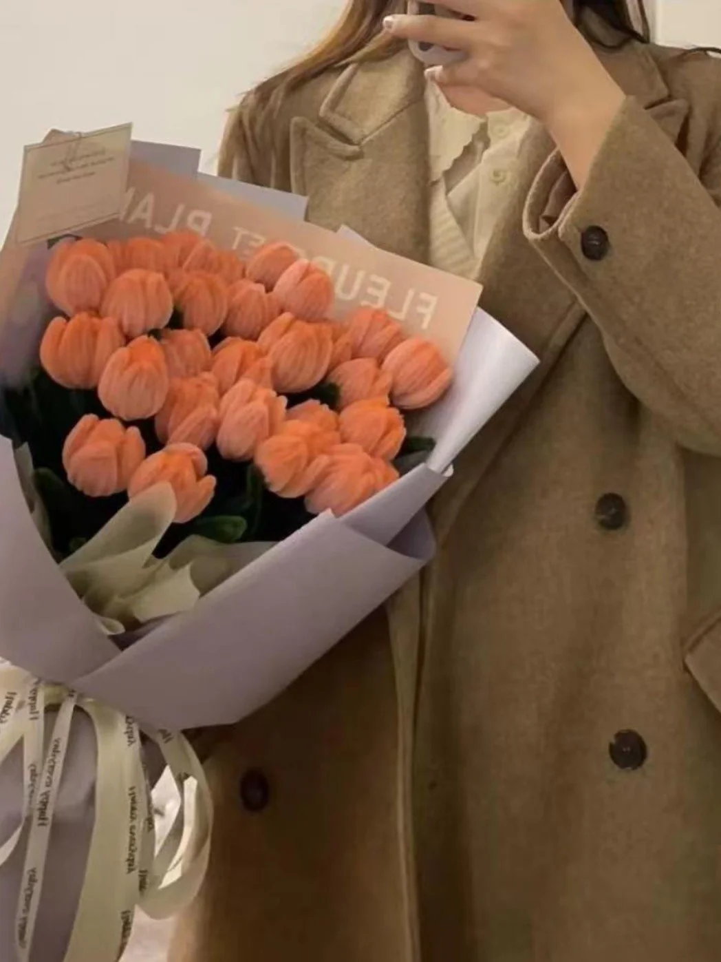 Handmade tulip twist stick bouquet - Image 6