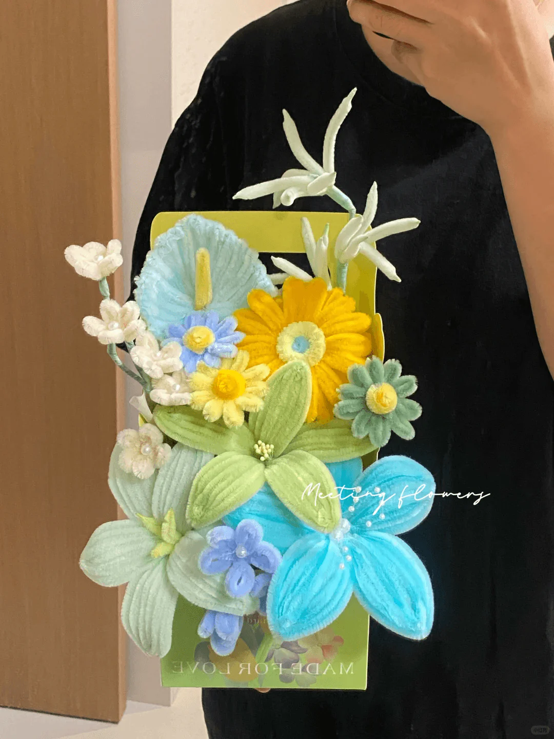 handmade Twisting stick flower box - Image 3