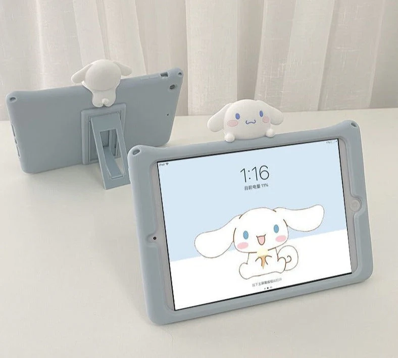 Happy Puppy iPad Case With Lanyard - Image 3