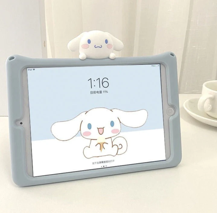 Happy Puppy iPad Case With Lanyard - Image 5