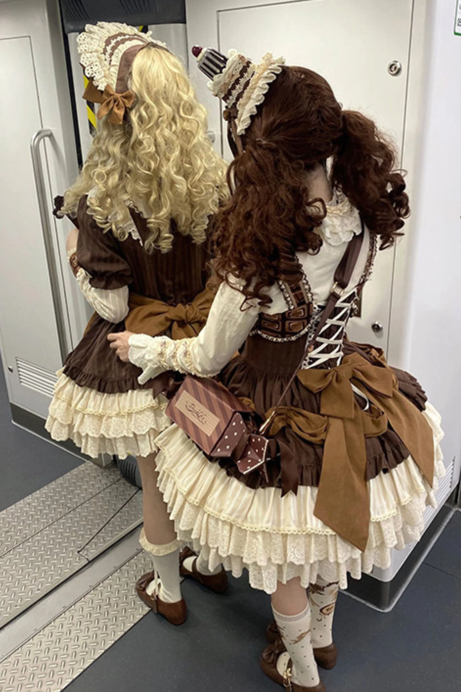 Hazel Doll Lolita Dress + Jumper Skirt + Bonnet + Hat + Necklace - Image 15