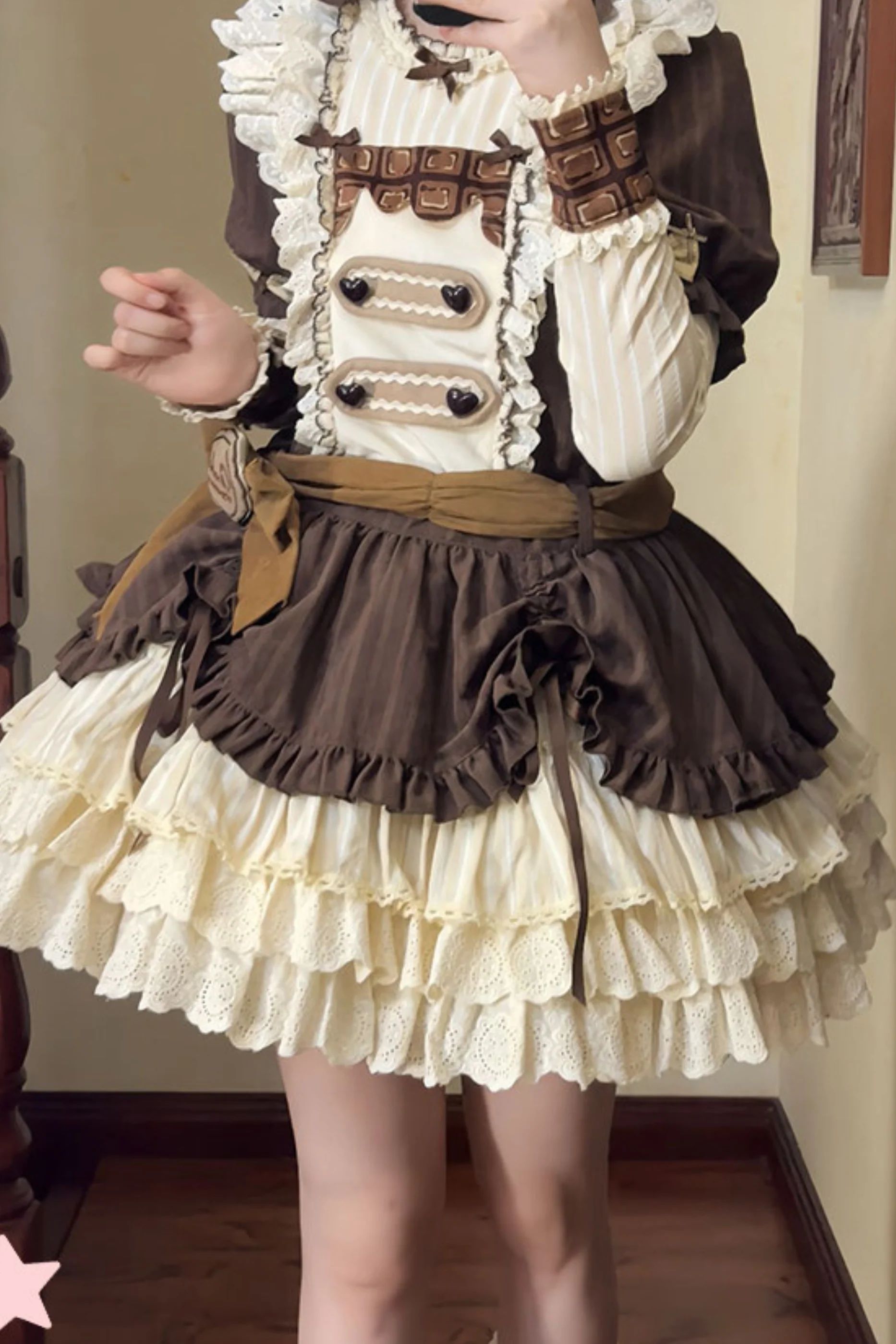 Hazel Doll Lolita Dress + Jumper Skirt + Bonnet + Hat + Necklace - Image 17