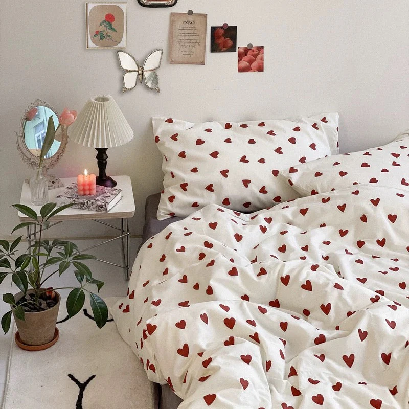 Heart Aesthetic Bedding Set - Image 6