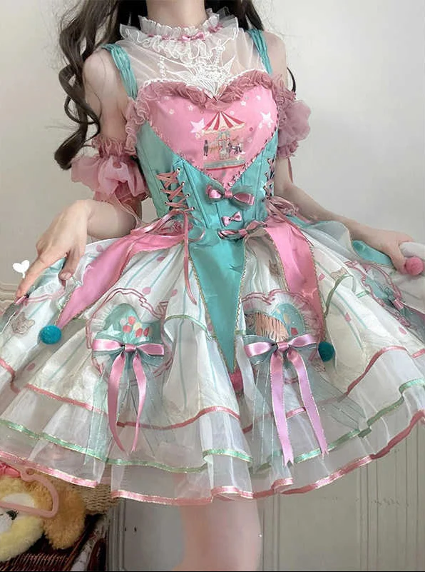 Heart Design Lolita Princess Dress - Image 2