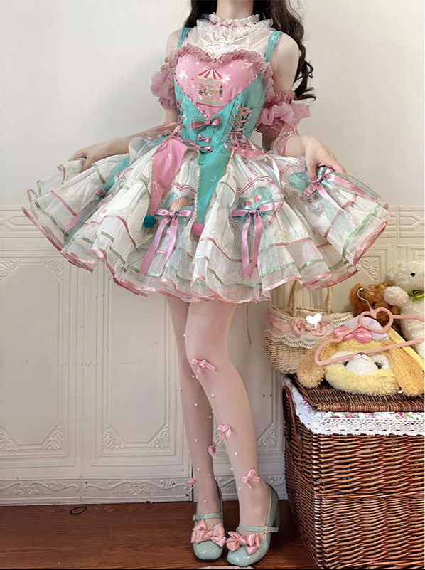 Heart Design Lolita Princess Dress - Image 3