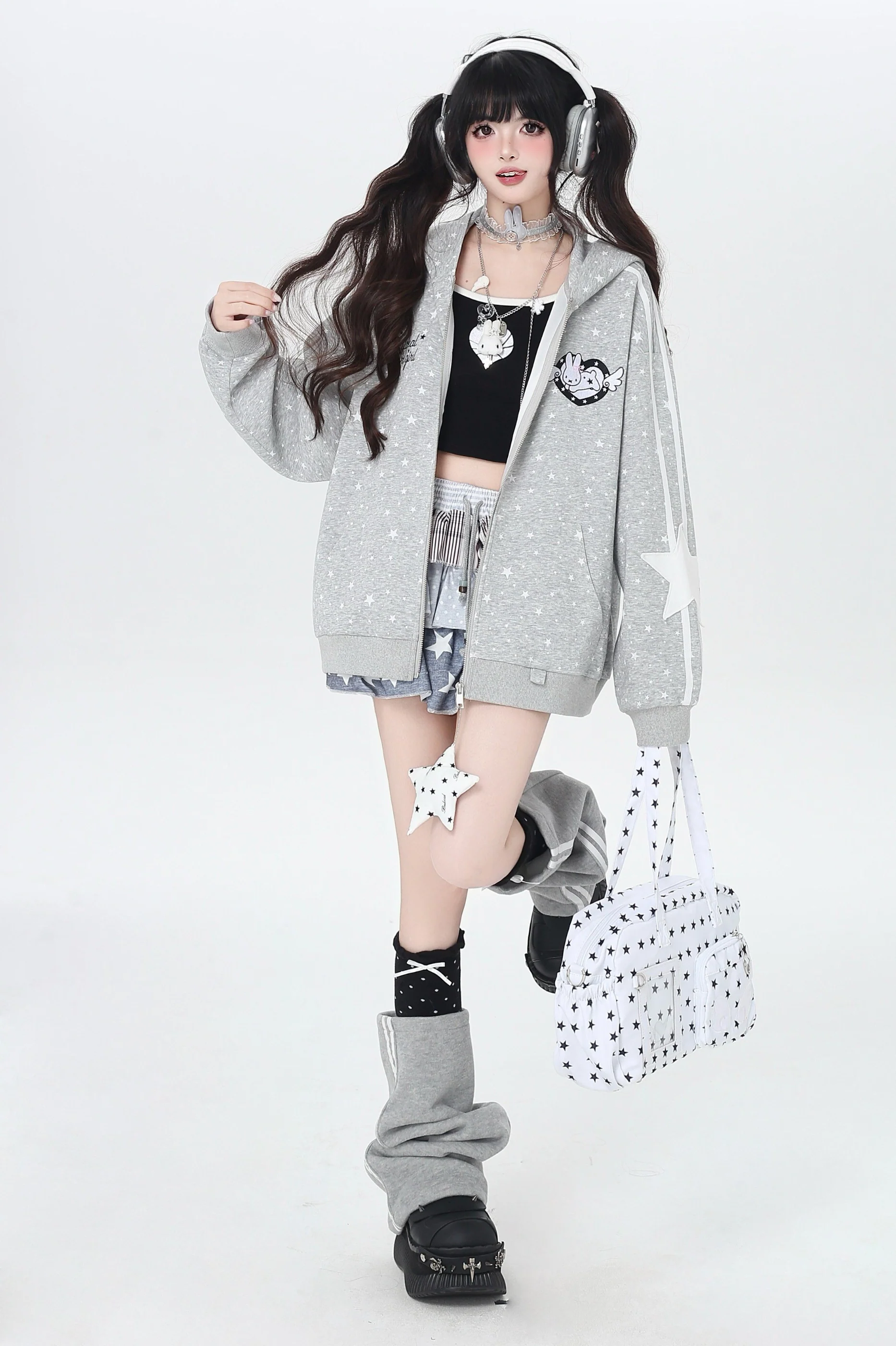 Heart Rabbit Hooded Jacket - Image 11