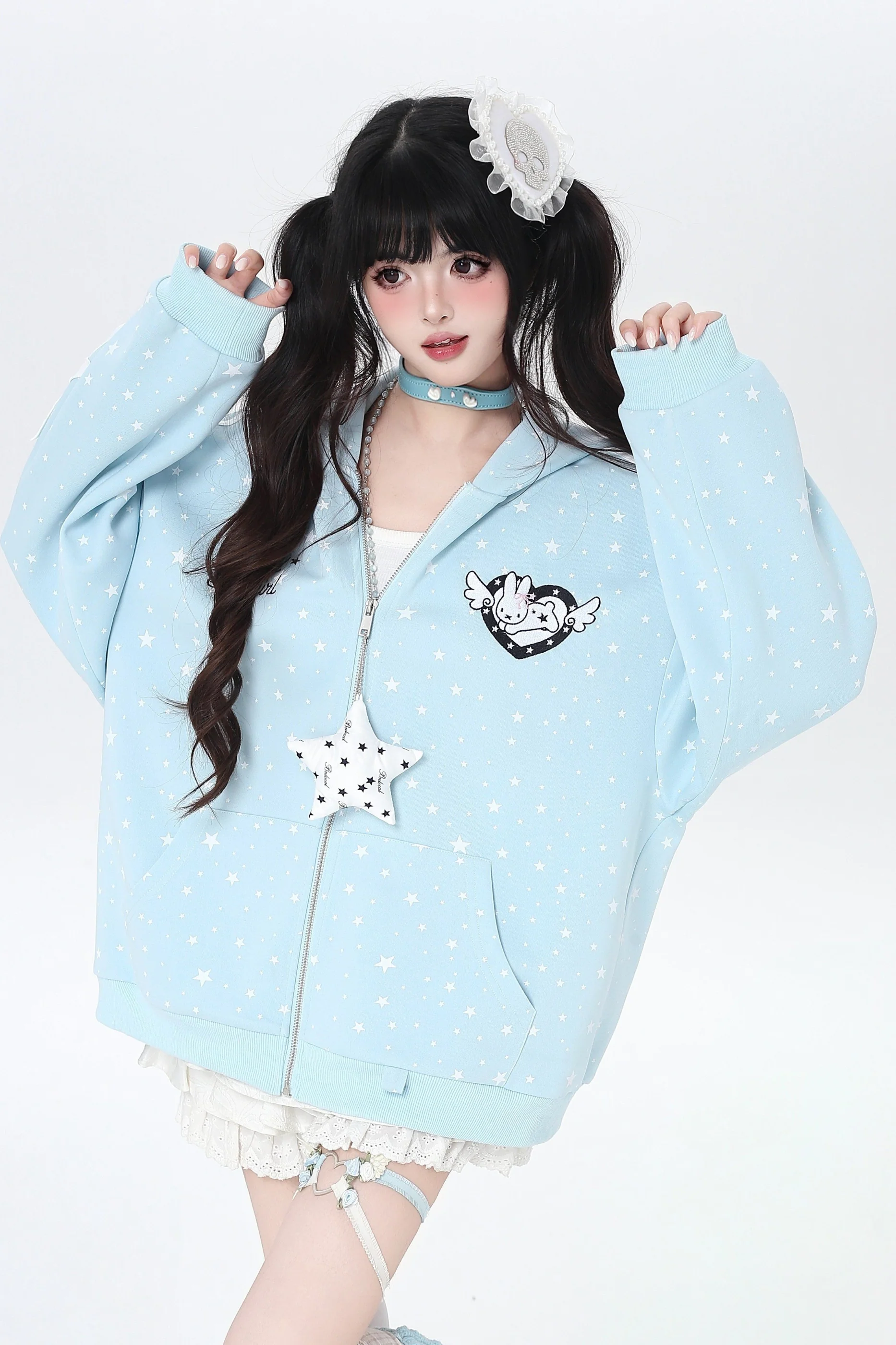 Heart Rabbit Hooded Jacket - Image 3