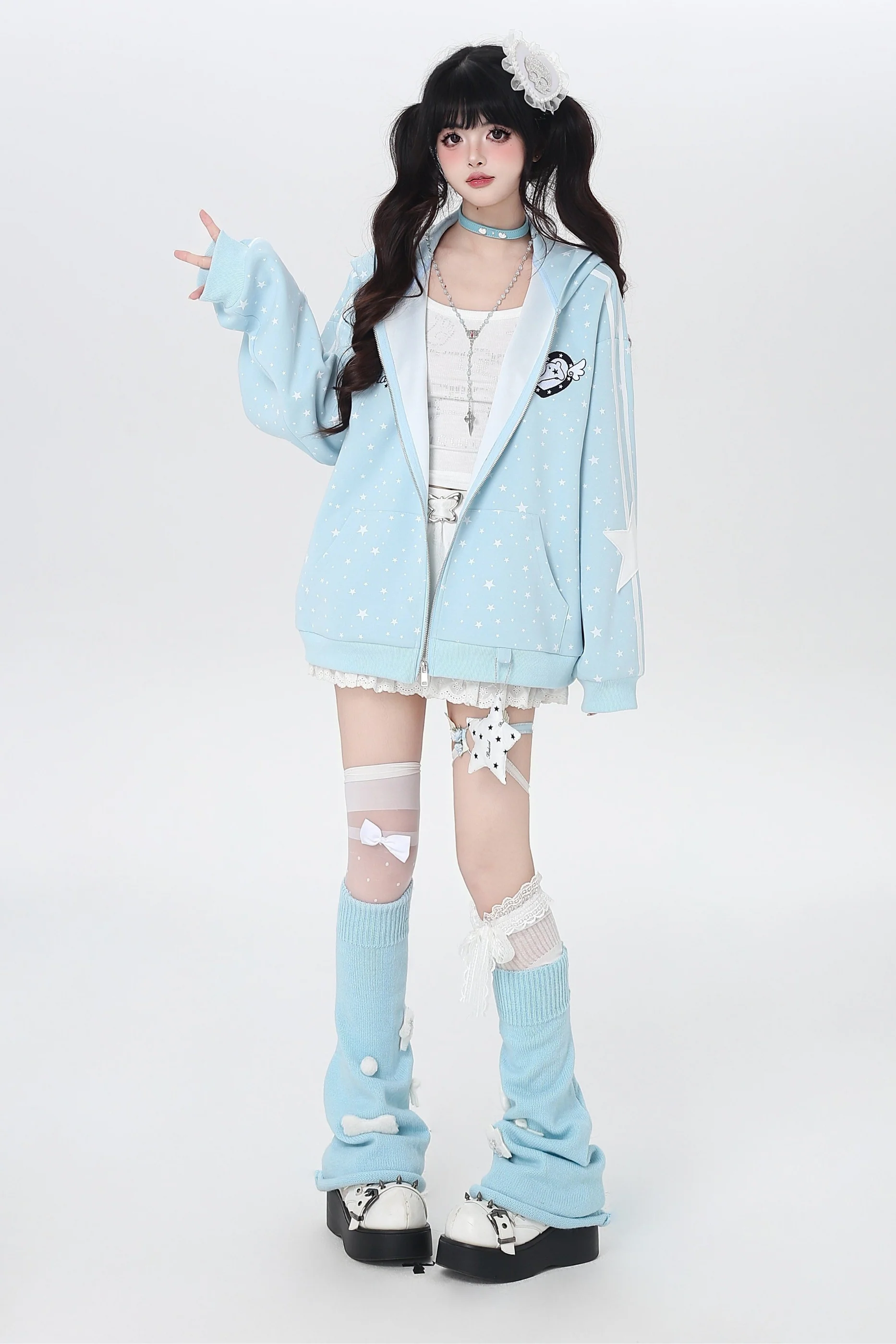 Heart Rabbit Hooded Jacket - Image 6