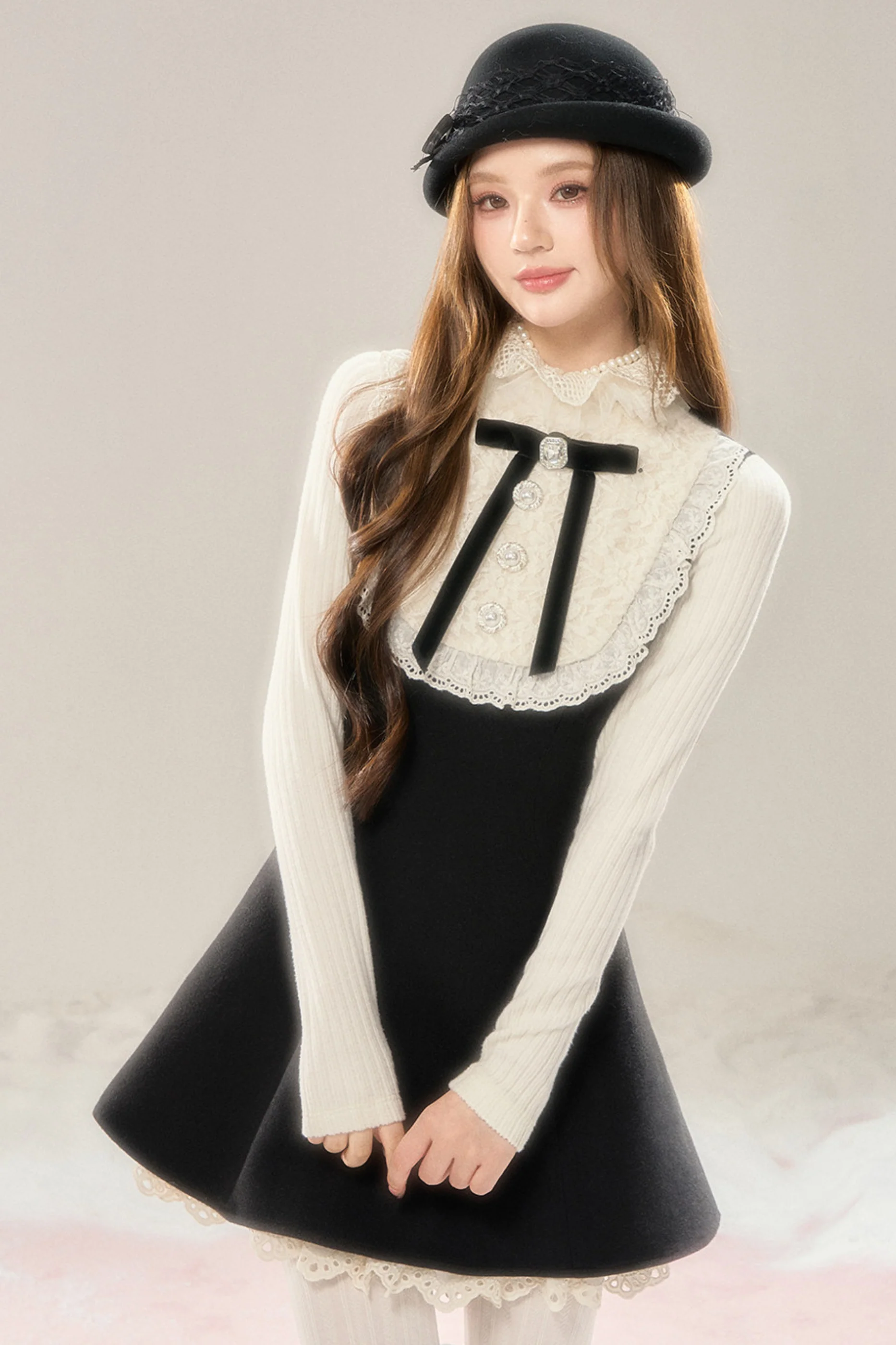 French Doll Style Flare Dress - Image 5