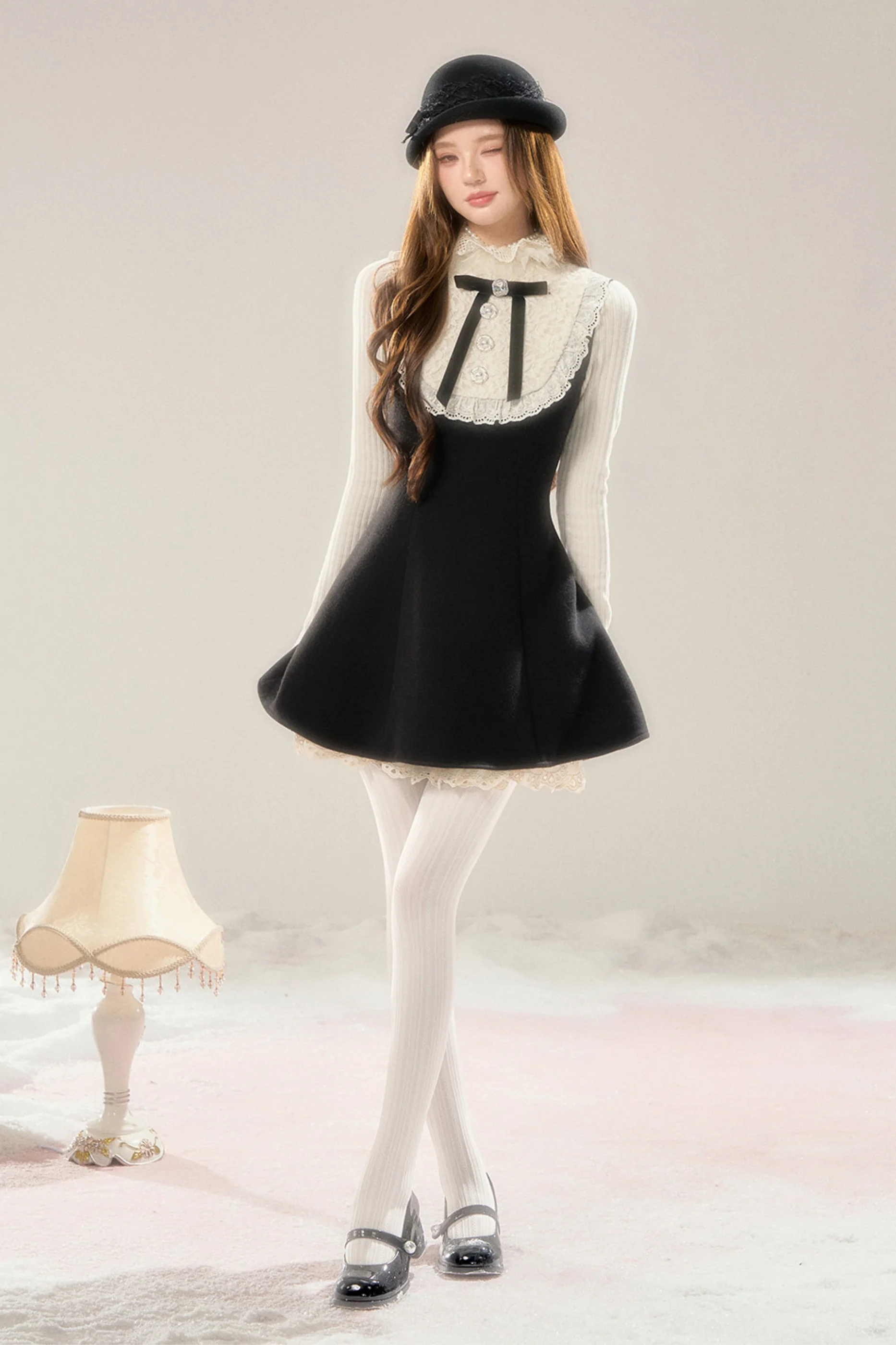 French Doll Style Flare Dress - Image 6