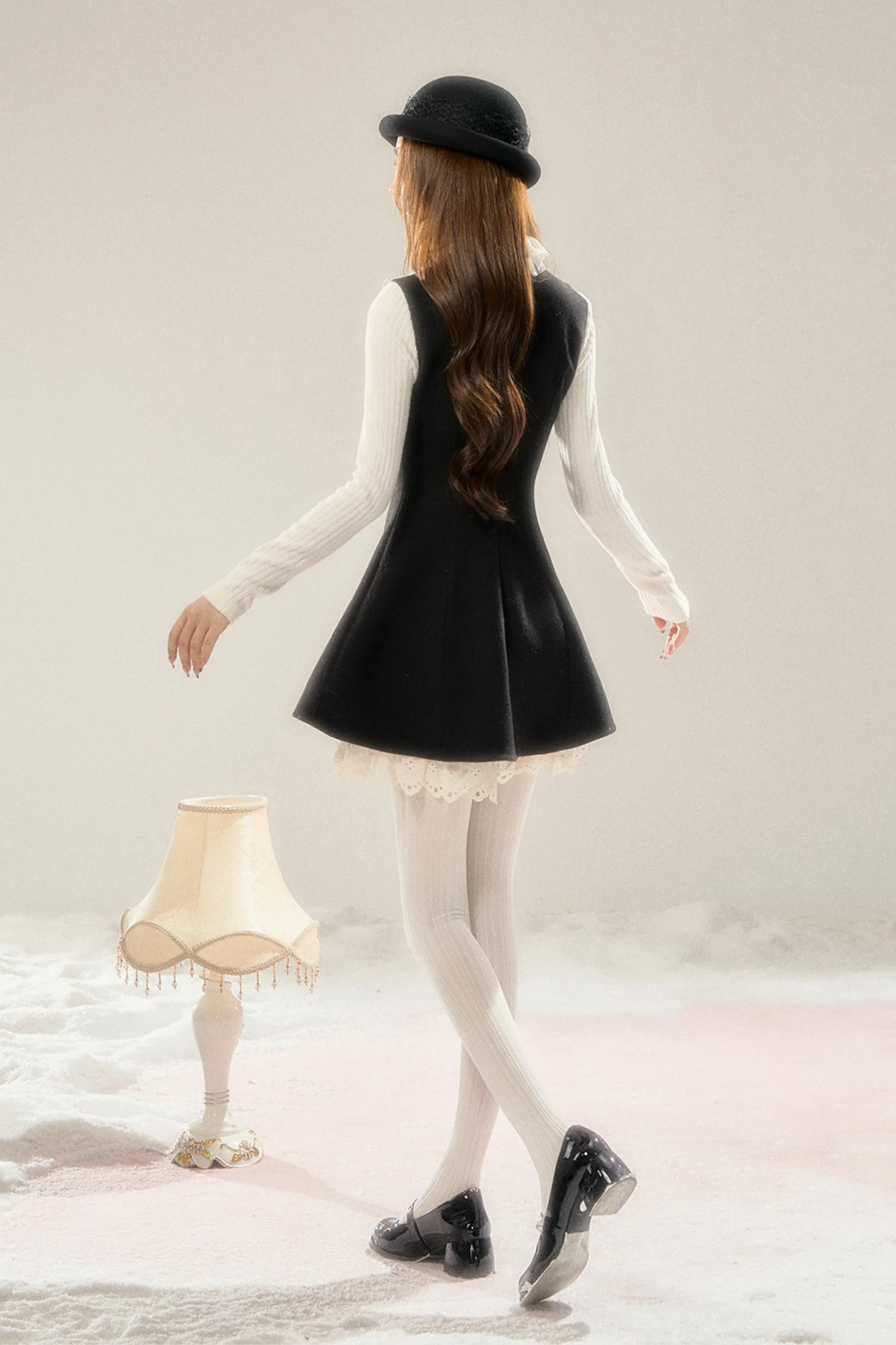 French Doll Style Flare Dress - Image 8