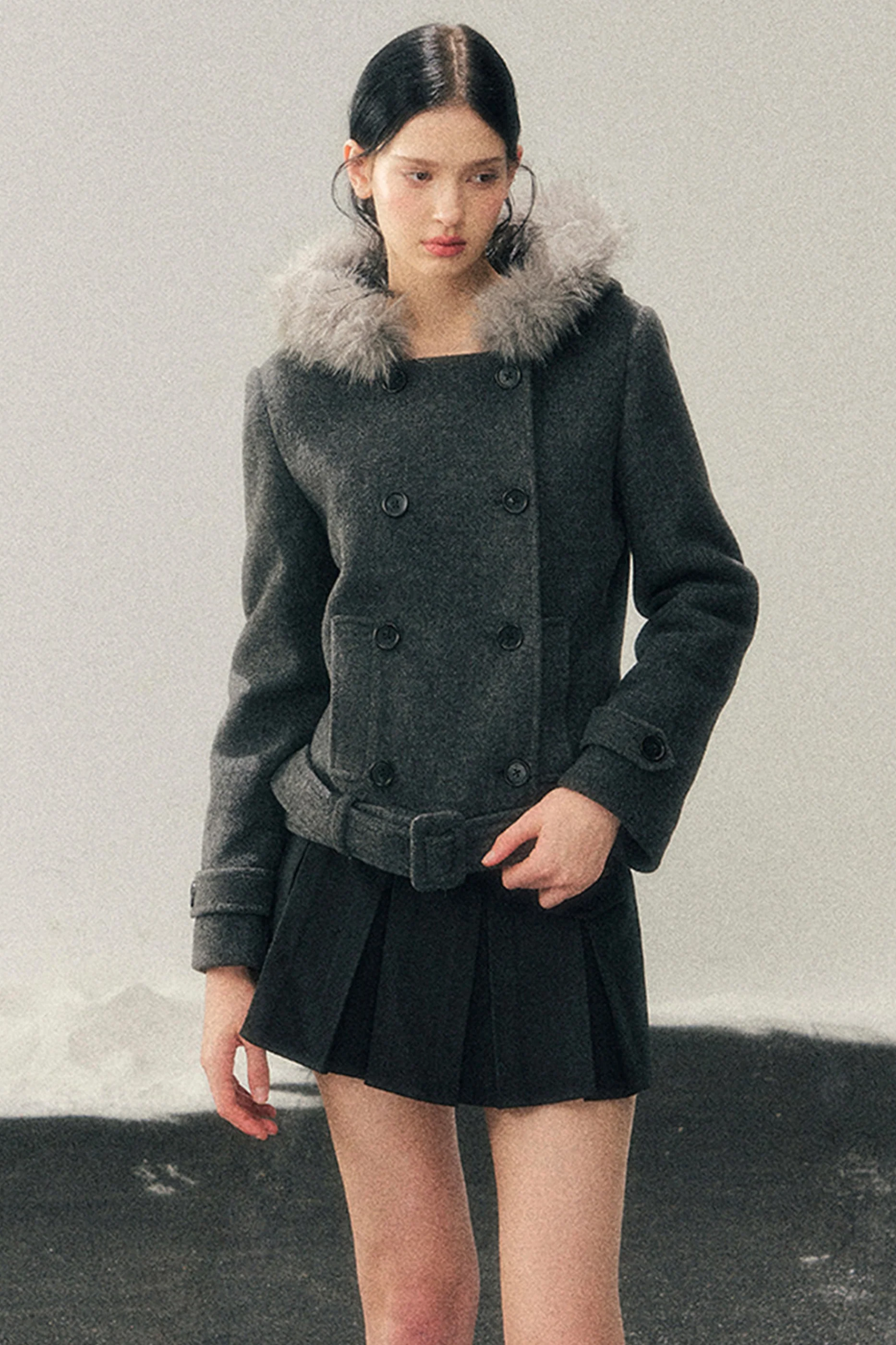 French Hepburn Fur Jacket + Skirt - Image 7