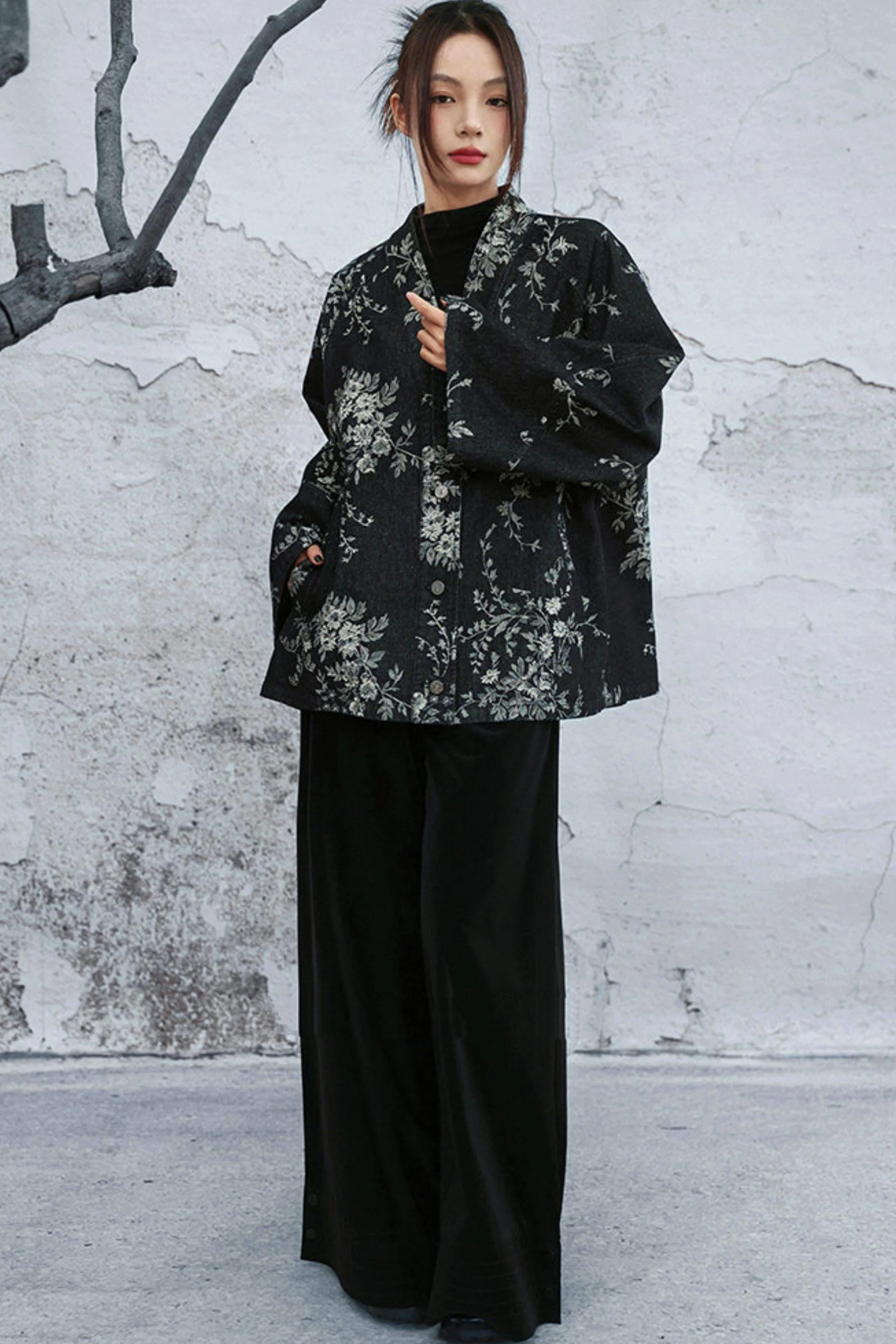 High Waist Poodle Coat Pants - Image 8