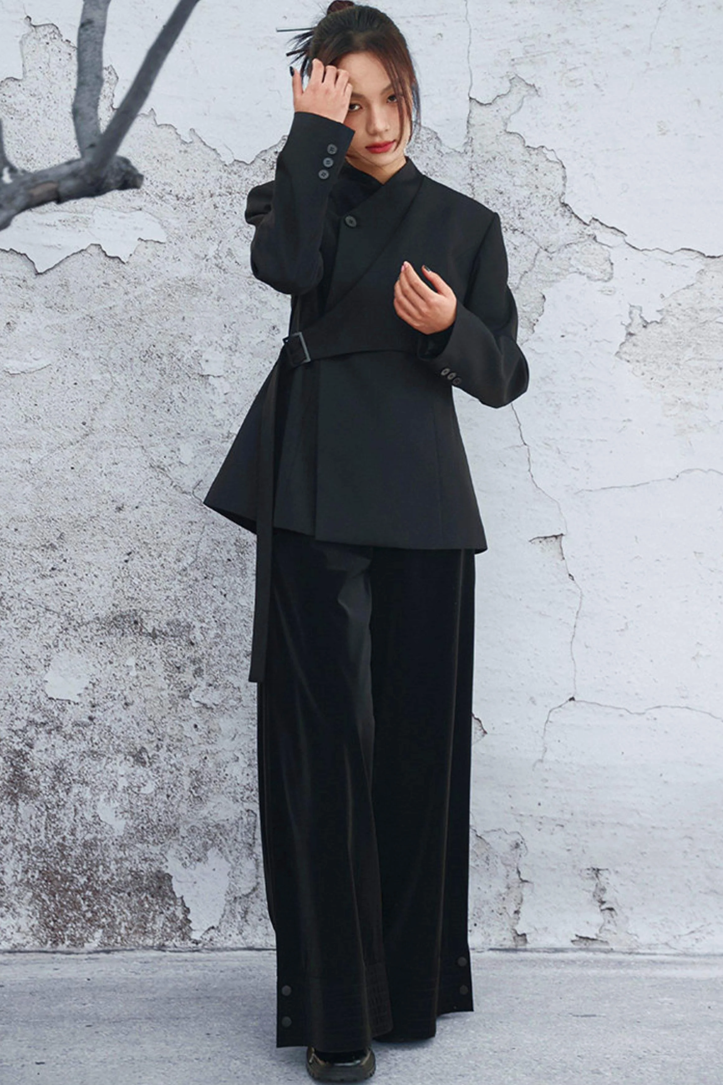 High Waist PU Coated Pants - Image 15